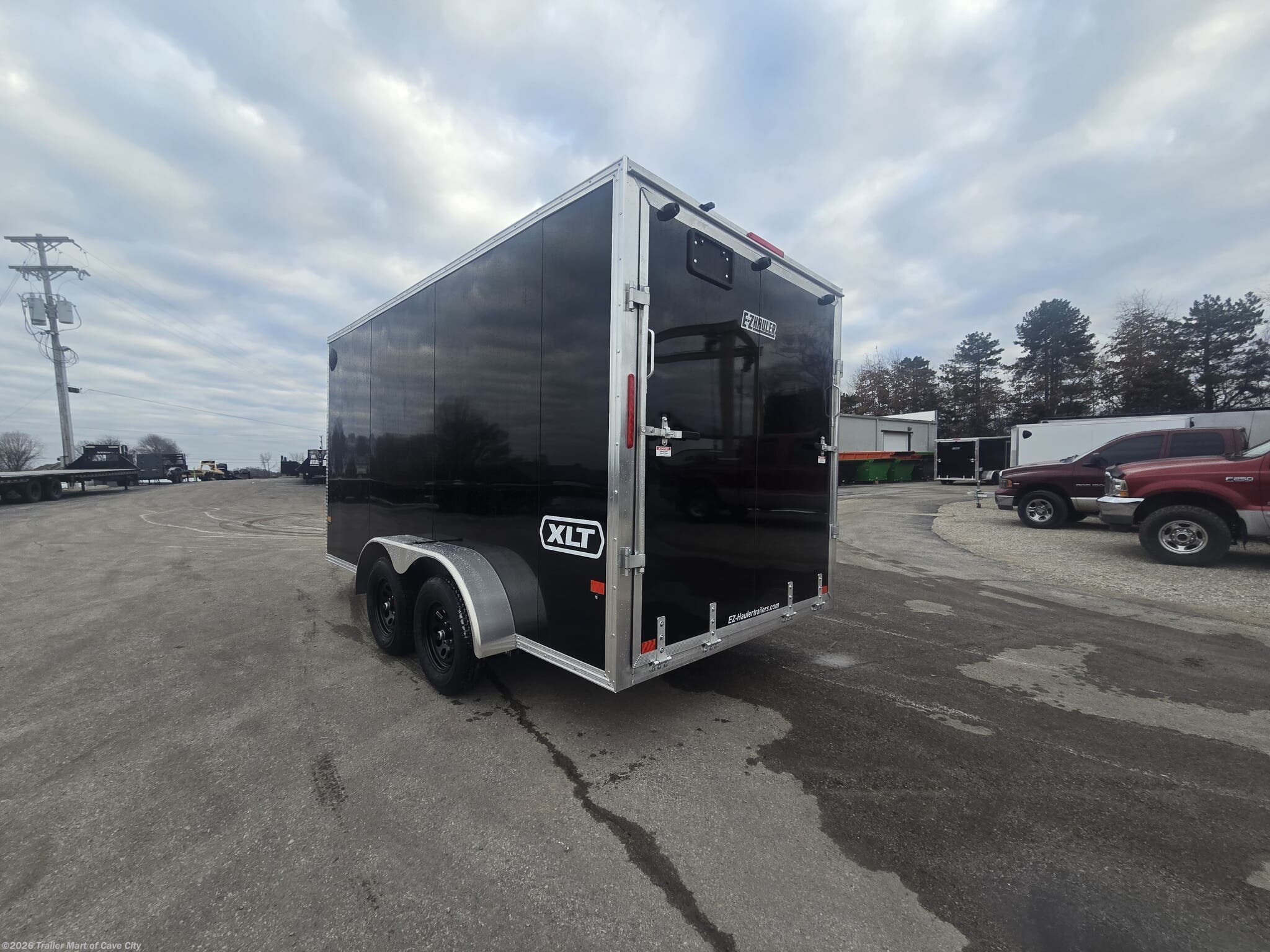 2026 EZ-Hauler 7'x14' Aluminum Enclosed Cargo Trailer