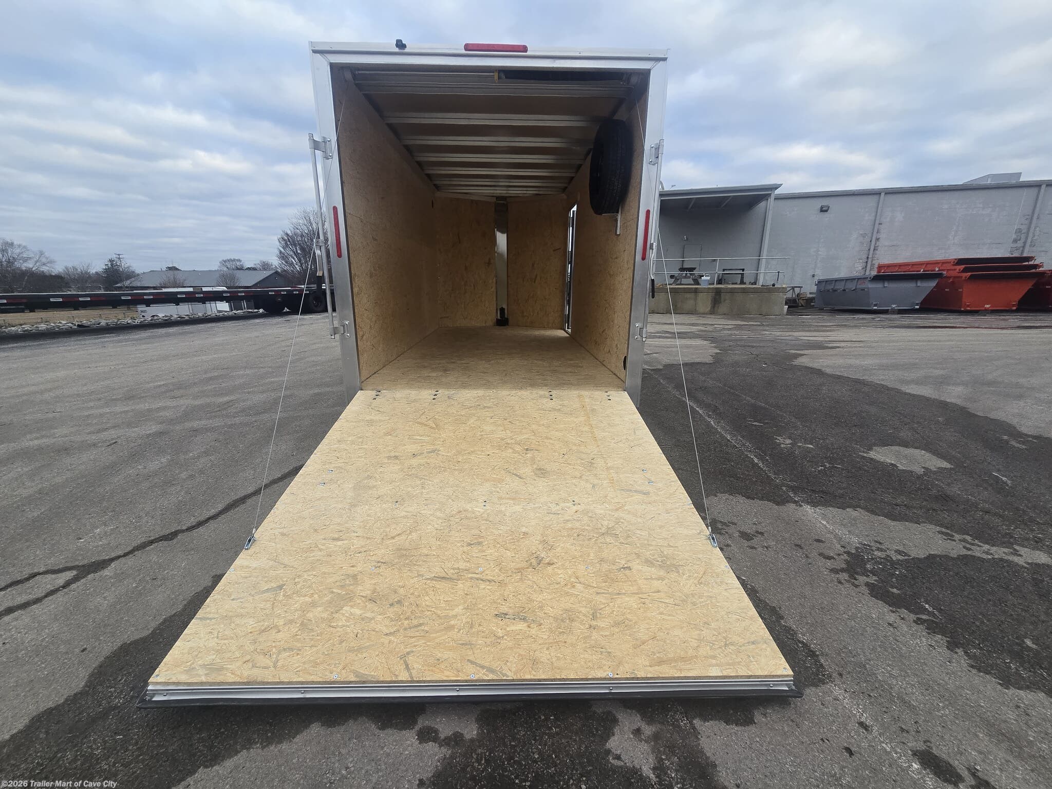 2026 EZ-Hauler 7'x14' Aluminum Enclosed Cargo Trailer