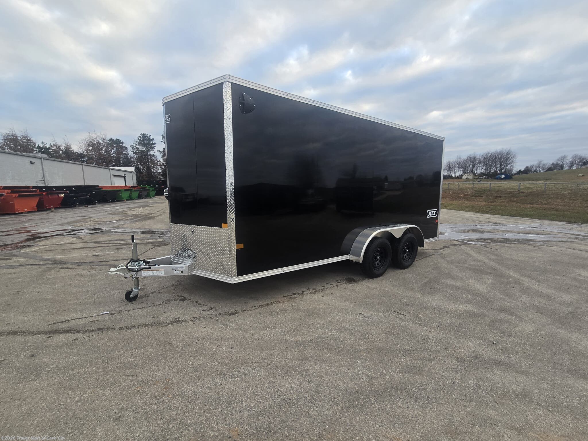 2026 EZ-Hauler 7'x16' Aluminum Enclosed Cargo Trailer