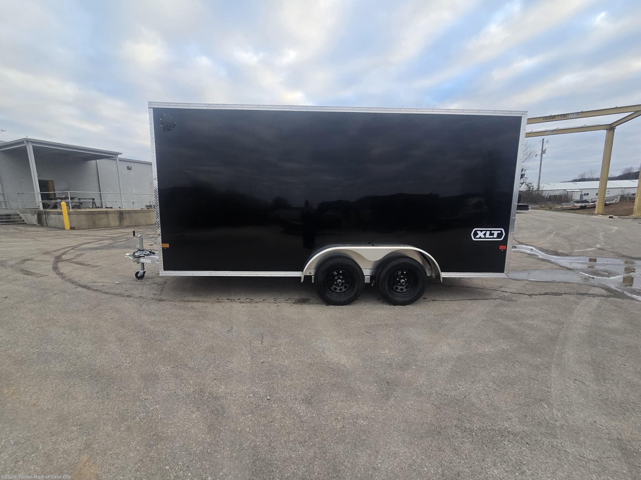 New 2026 EZ-Hauler 7'x16' Aluminum Enclosed Cargo Trailer available in Cave City, Kentucky
