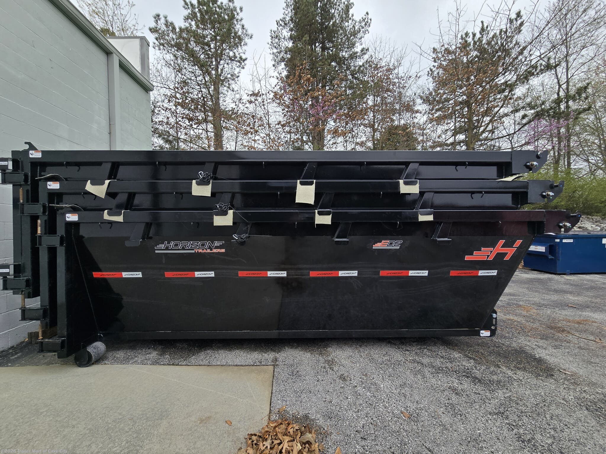 2026 Horizon Trailers EDZ 14'x60"x4' Roll-Off Dumpster