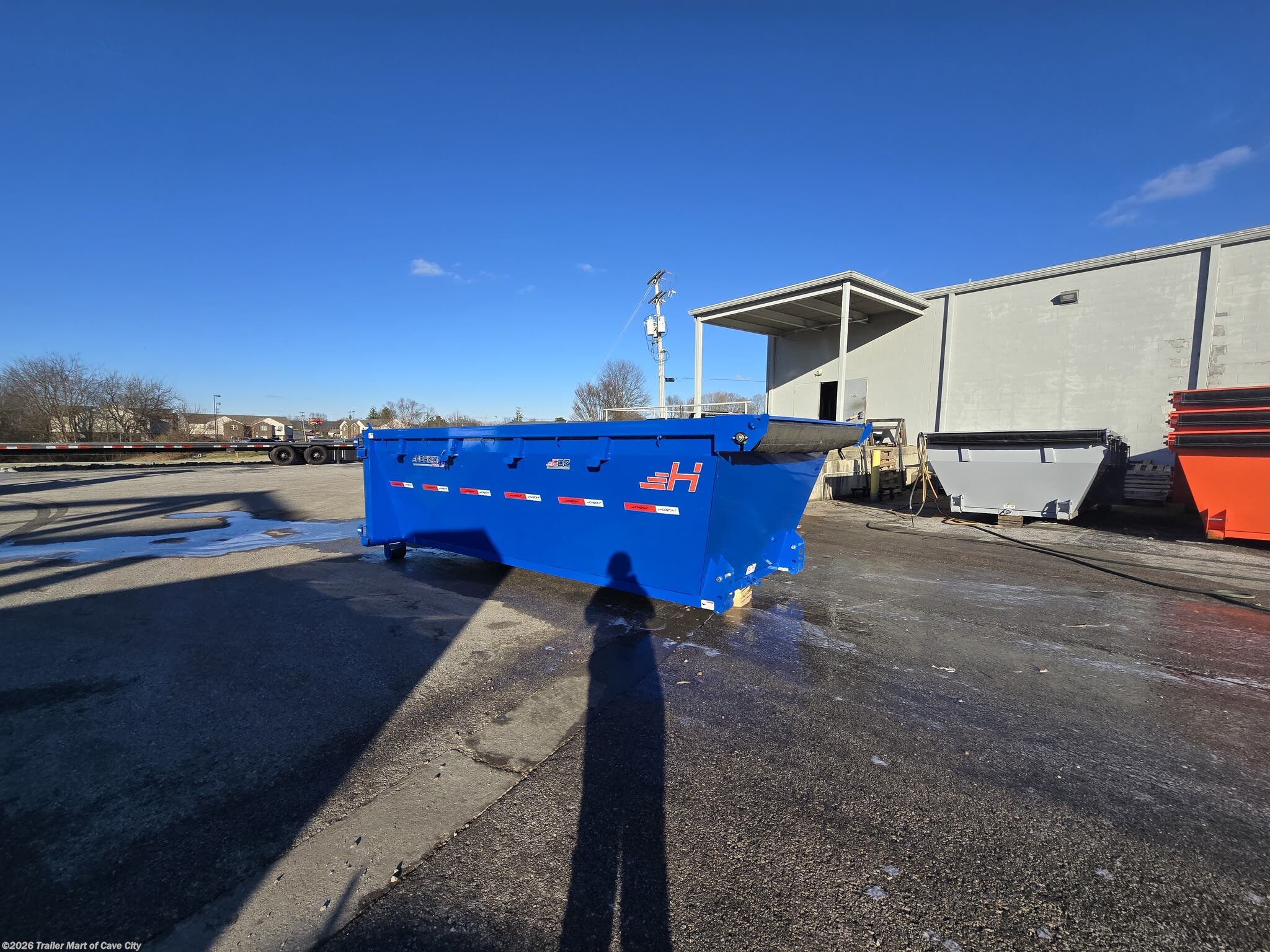 2026 EDZ 14'x60"x4' Roll-Off Dumpster by Horizon Trailers from Trailer Mart of Cave City in Cave City, Kentucky