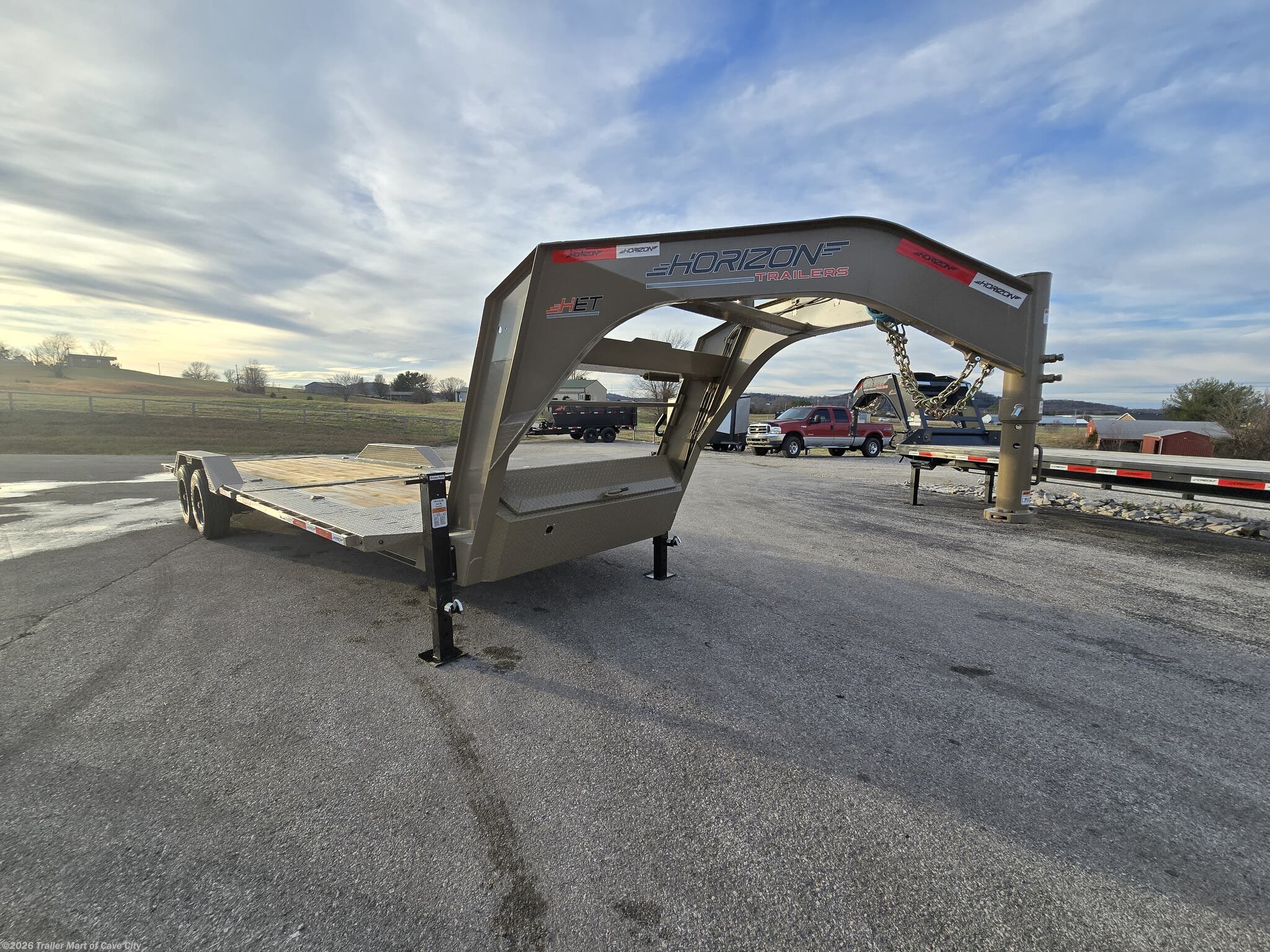 2026 Horizon Trailers HET 26' (16'+10') GN Gravity Tilt Deck Trailer - New Tilt Deck Trailer for sale by Trailer Mart of Cave City in Cave City, Kentucky