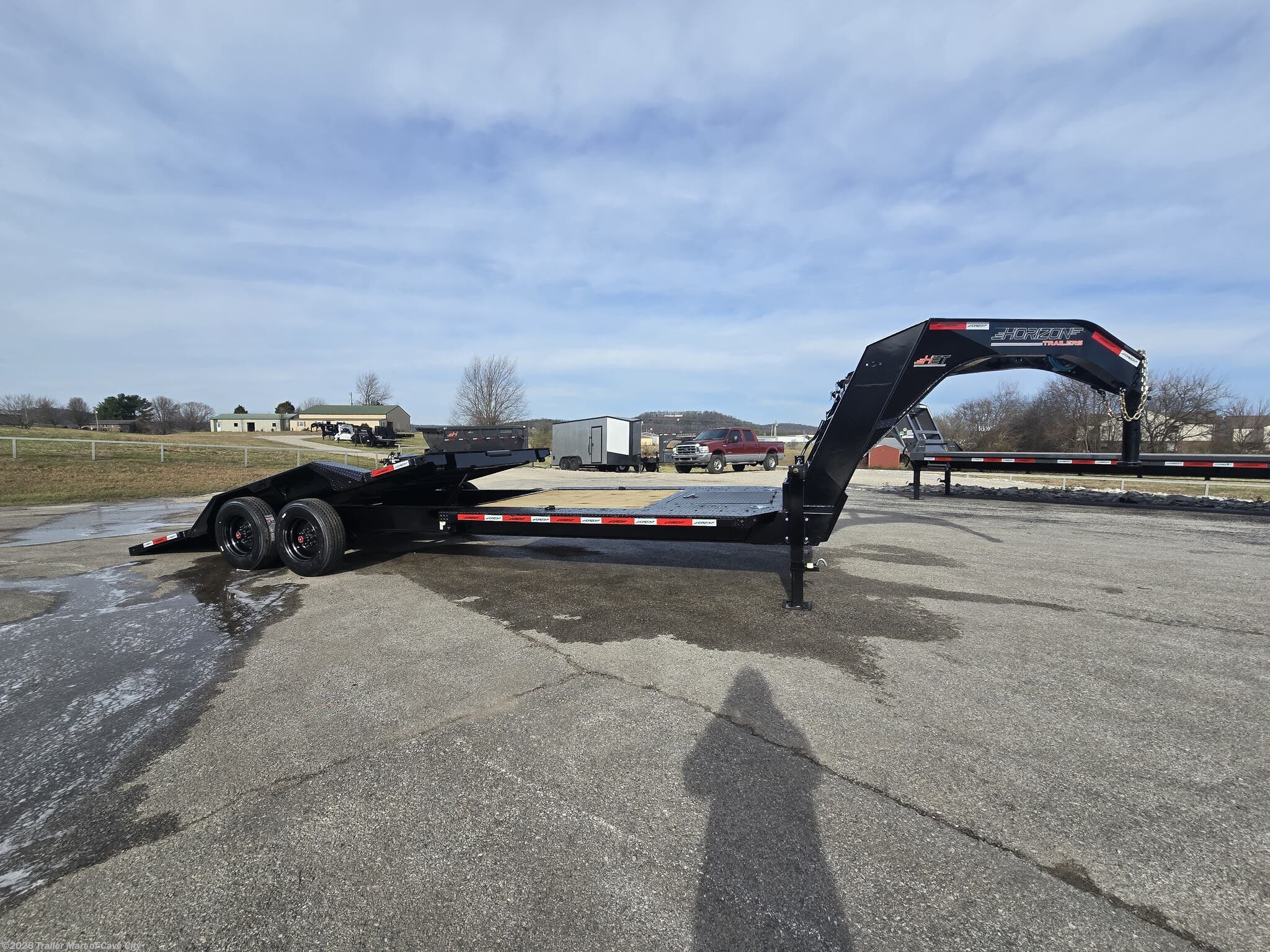 2026 Horizon Trailers HET 26' (16'+10') GN Gravity Tilt Deck Trailer