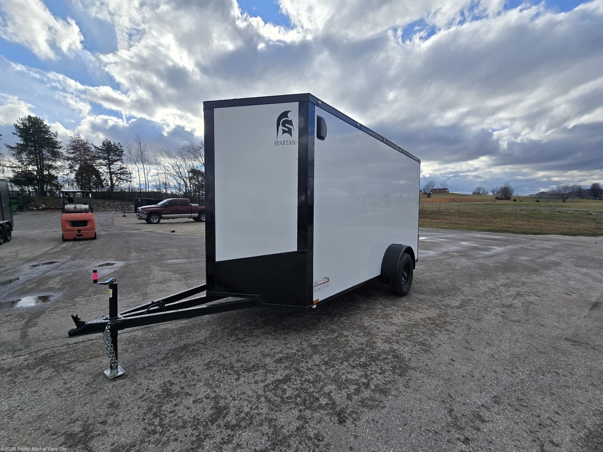New 2026 Spartan Trailers 6'x12'SA (Blackout Package) Enclosed Cargo Trailer available in Cave City, Kentucky