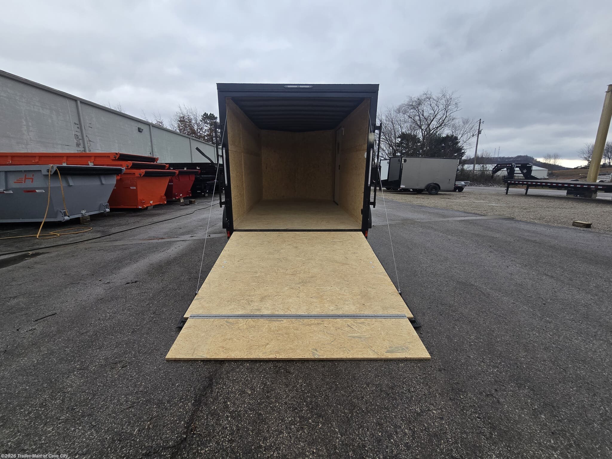 2026 Spartan Trailers 7'x12'SA (Blackout Package) Enclosed Cargo Trailer