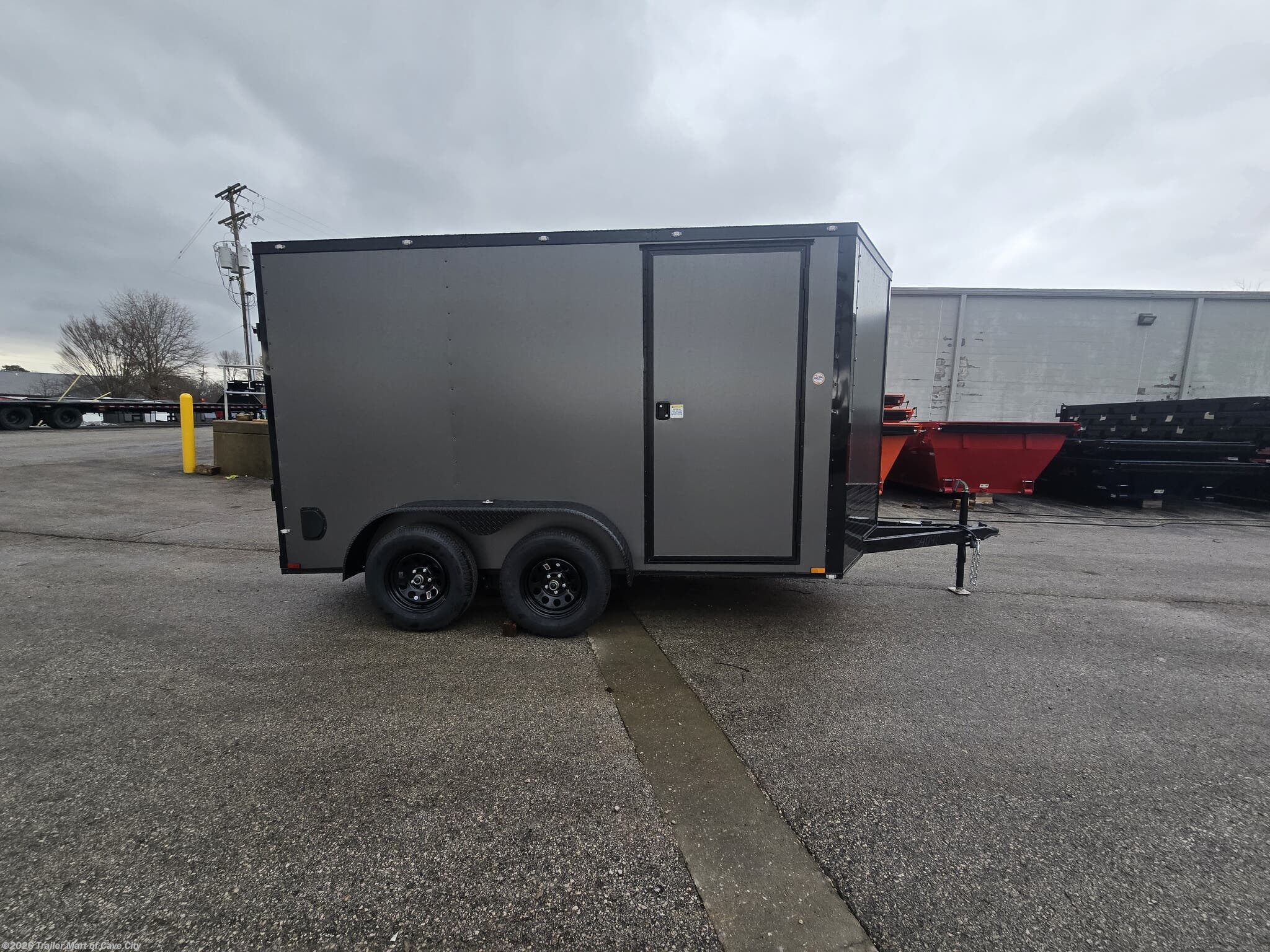 2026 Spartan Trailers 7'x12'SA (Blackout Package) Enclosed Cargo Trailer - New Cargo Trailer for sale by Trailer Mart of Cave City in Cave City, Kentucky