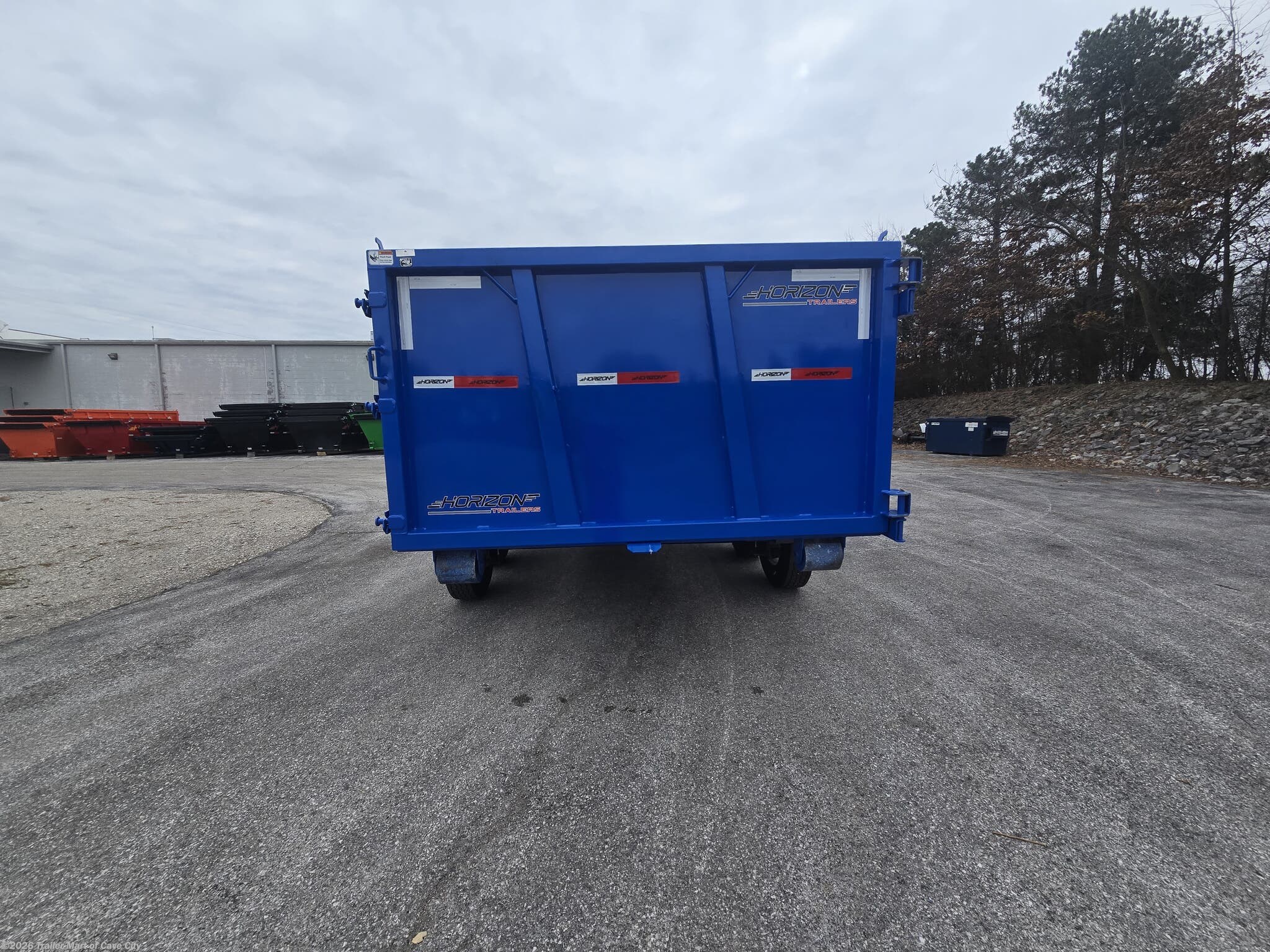 2024 Horizon Trailers RDZ 14' Gooseneck Roll-Off Trailer + 1 NEW BIN - Used Roll-Off Trailer for sale by Trailer Mart of Cave City in Cave City, Kentucky
