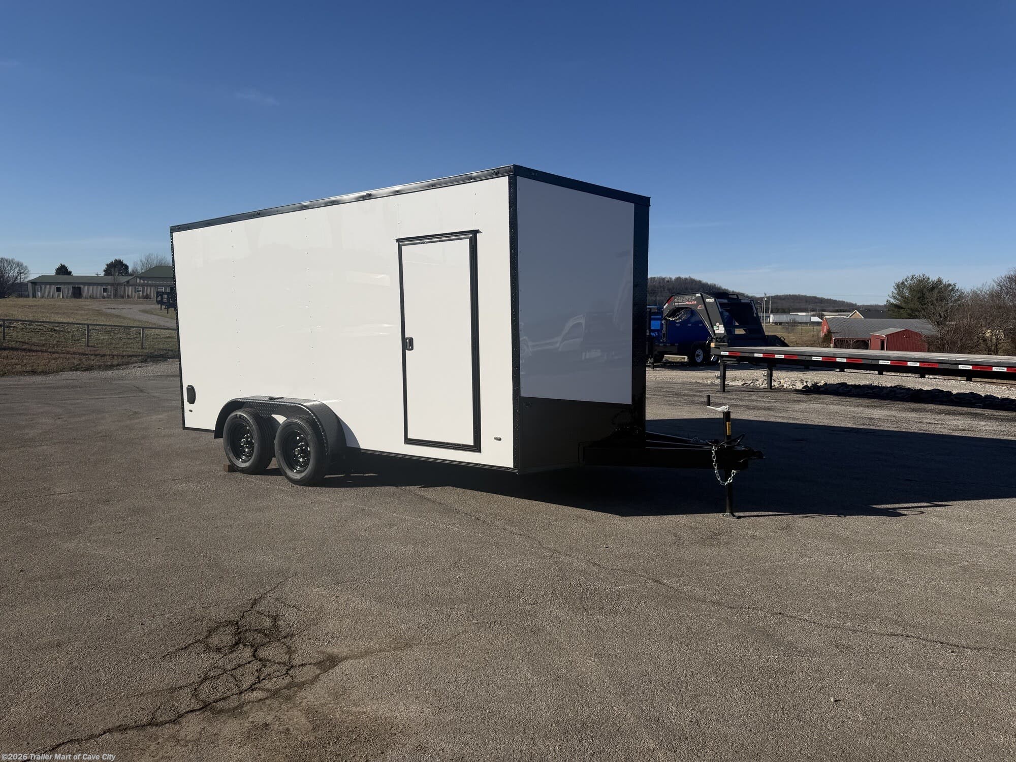2026 Steel Pines Cargo 7'x16'TA2 (Blackout Package) Enclosed Trailer