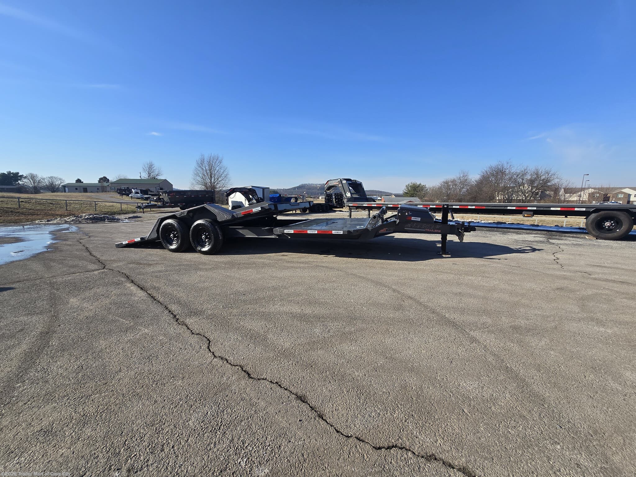 2026 Horizon Trailers ETZ 22' (16'+6') Split Tilt Trailer