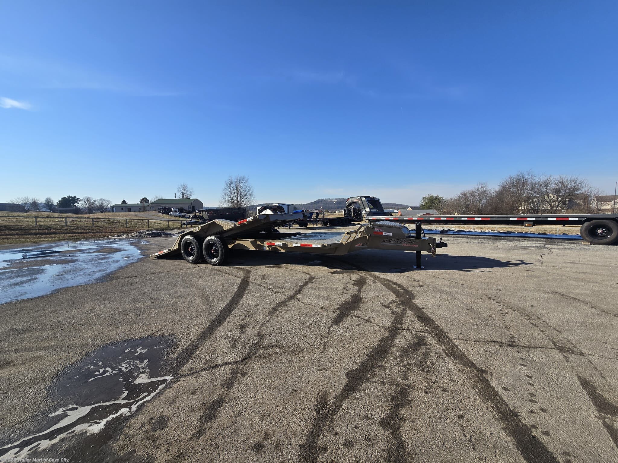 2026 Horizon Trailers HET 22' (16'+6') Gravity Tilt Deck Trailer