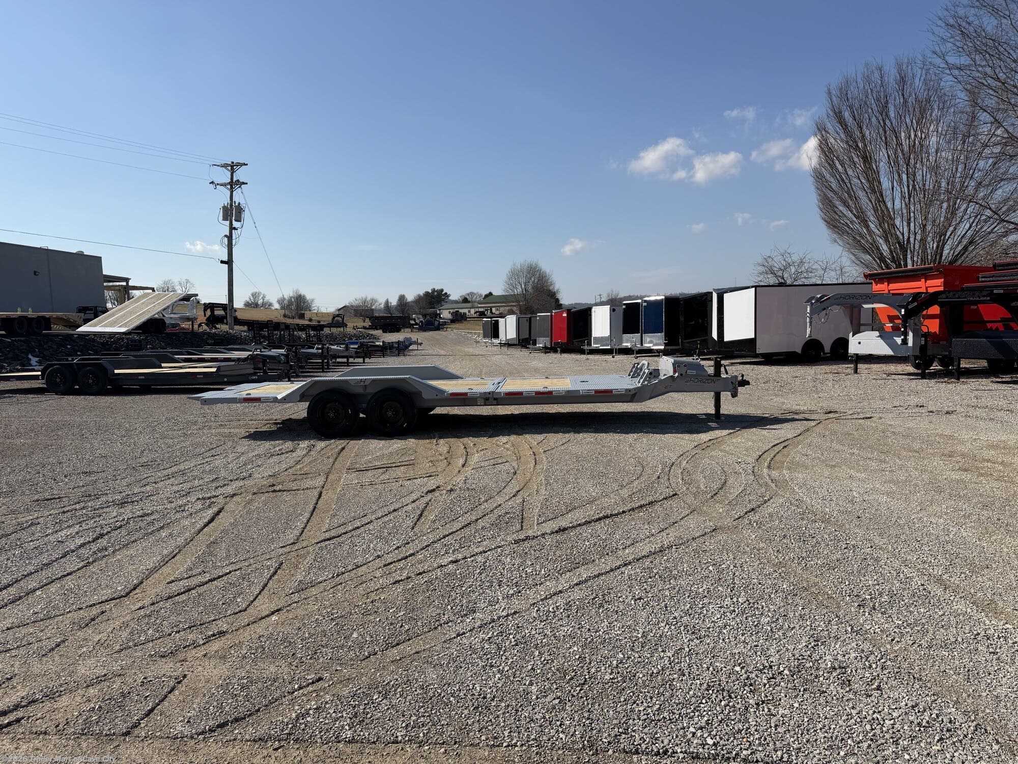2026 Horizon Trailers HET 24' (16'+8') Gravity Tilt Deck Trailer