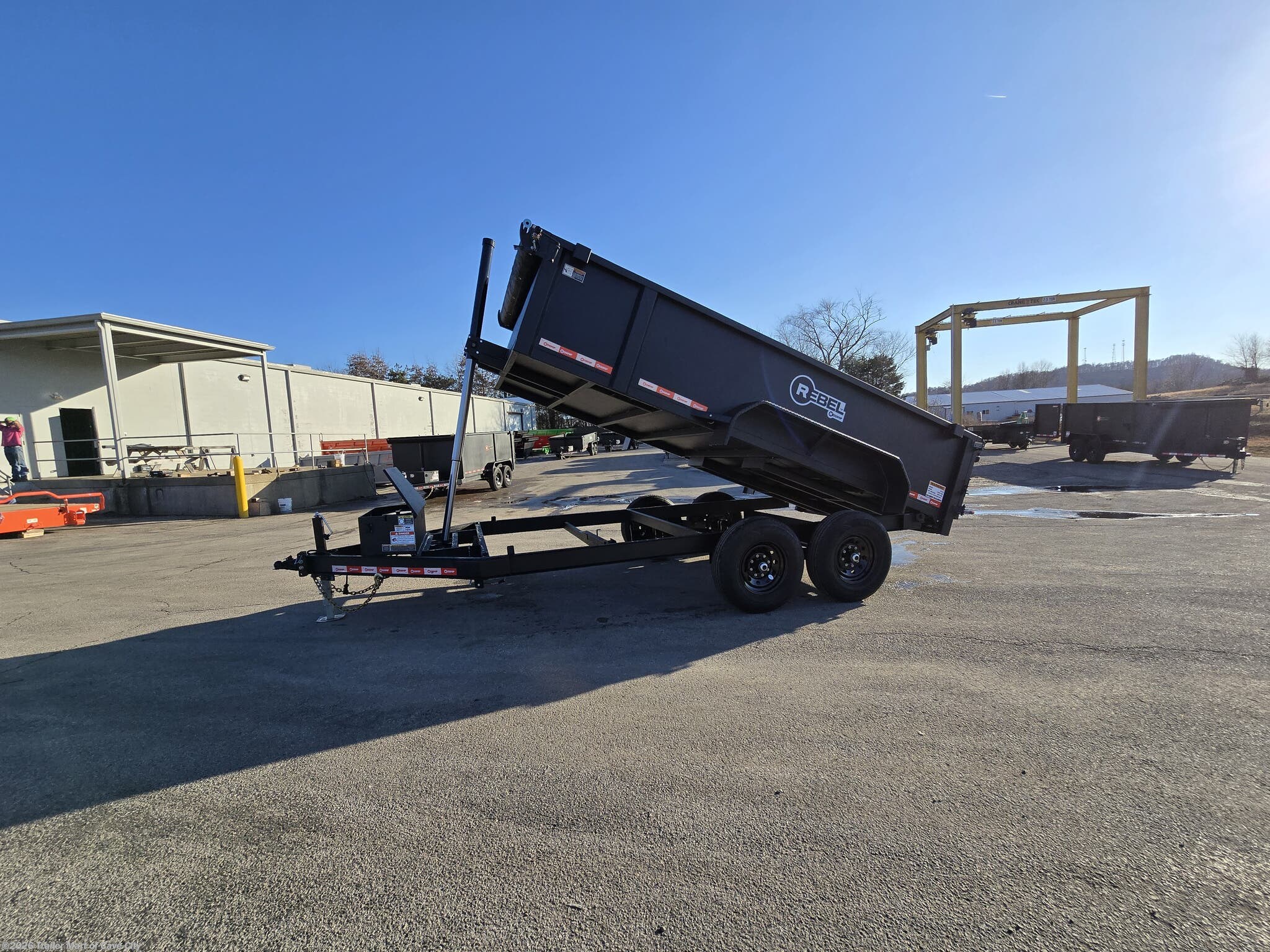 2026 U-Dump Weekend Rebel 7'x14' Telescopic Dump Trailer