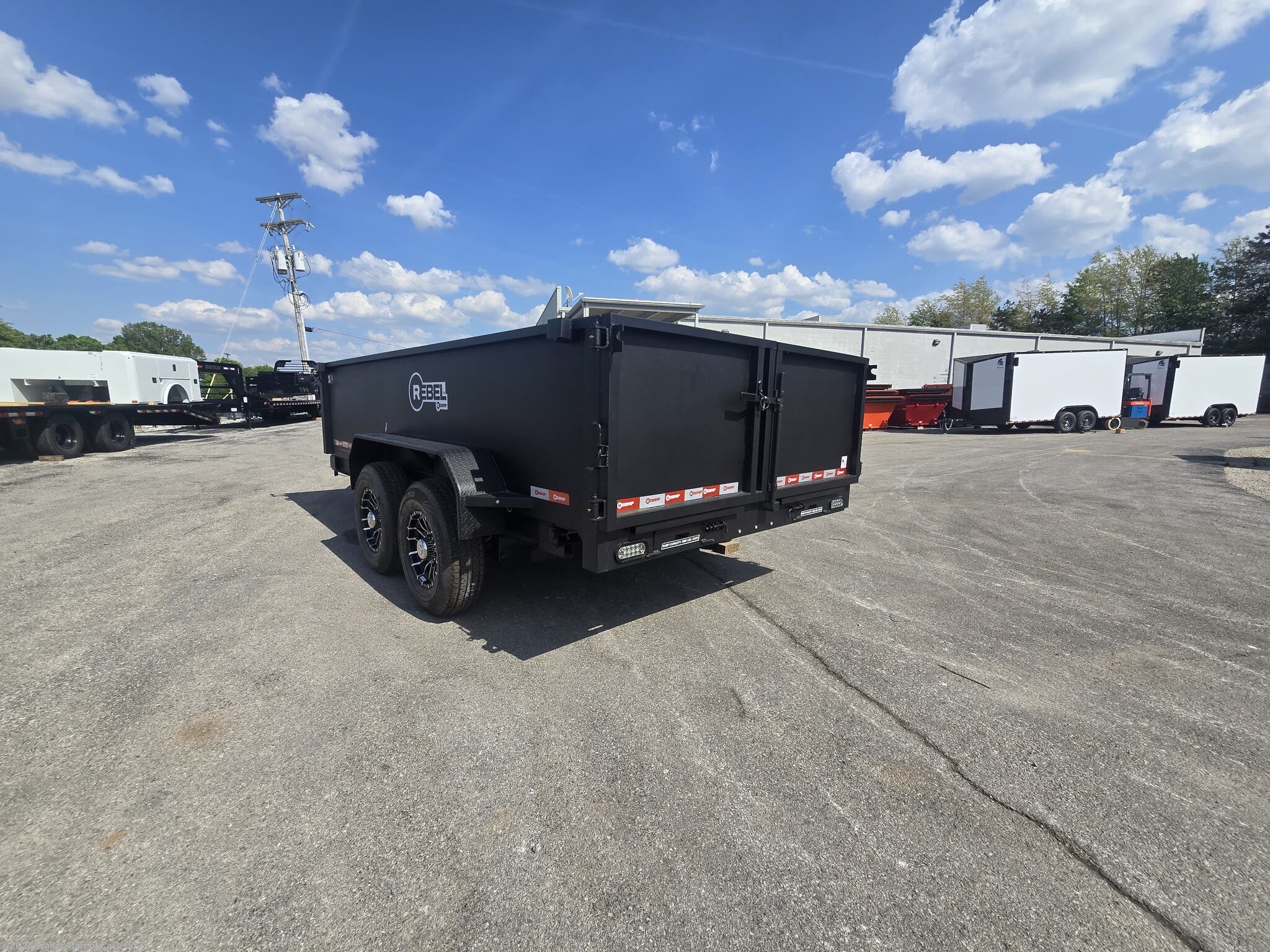 2026 U-Dump Weekend Rebel 7'x14' Telescopic Dump Trailer - New Dump Trailer for sale by Trailer Mart of Cave City in Cave City, Kentucky