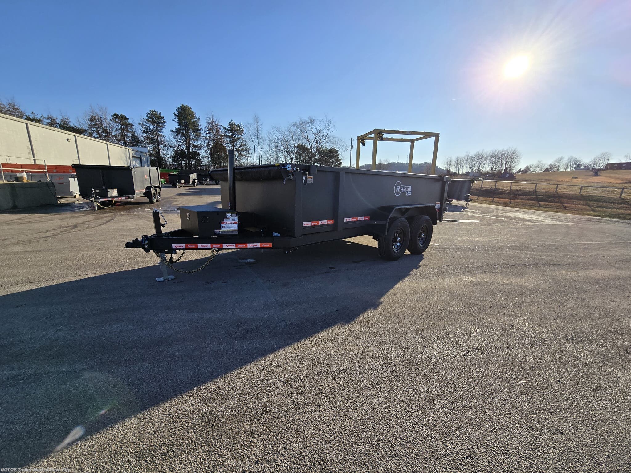 2026 U-Dump Weekend Rebel 7'x14' Telescopic Dump Trailer