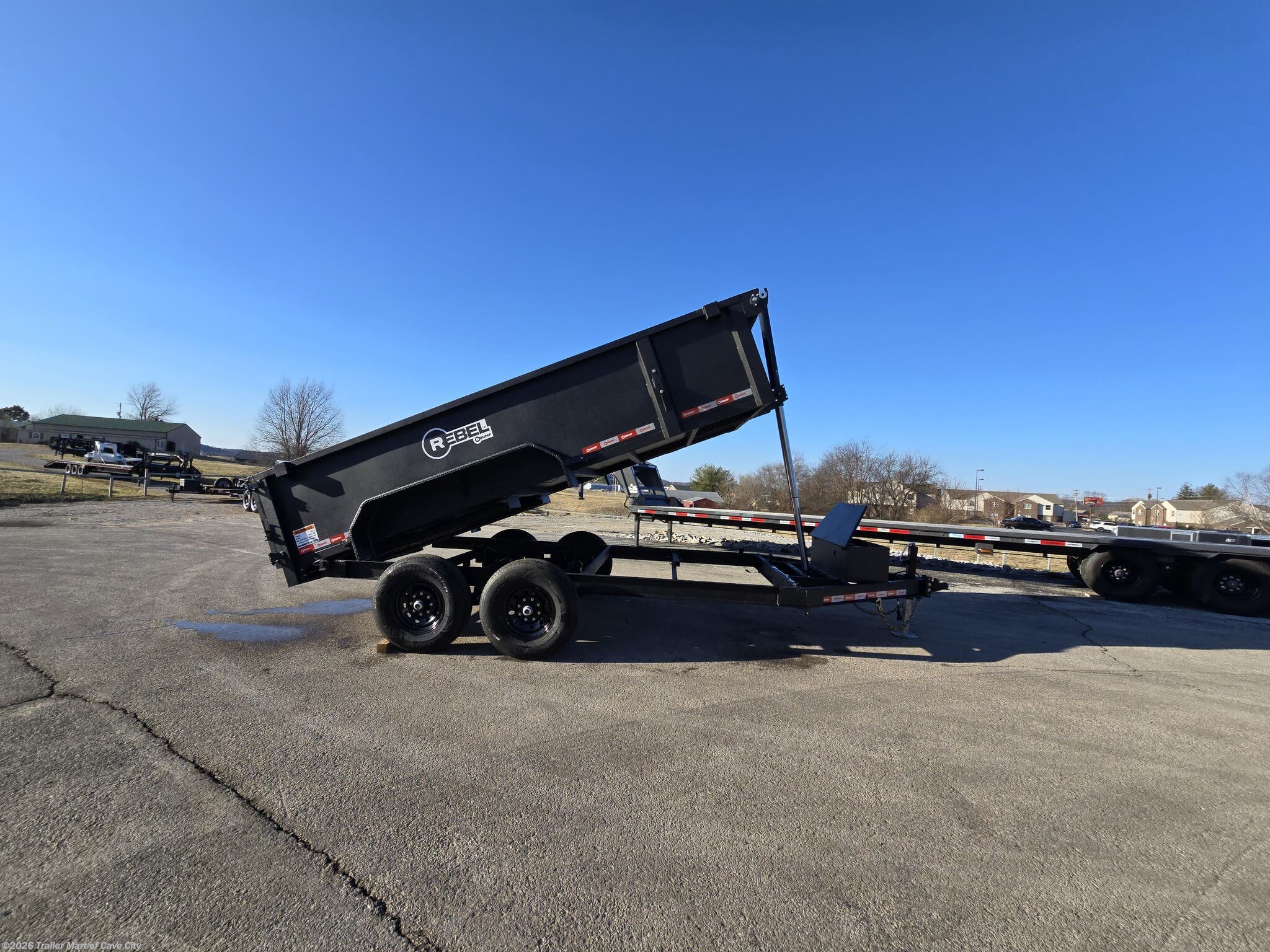 2026 U-Dump Weekend Rebel 7'x14' Telescopic Dump Trailer