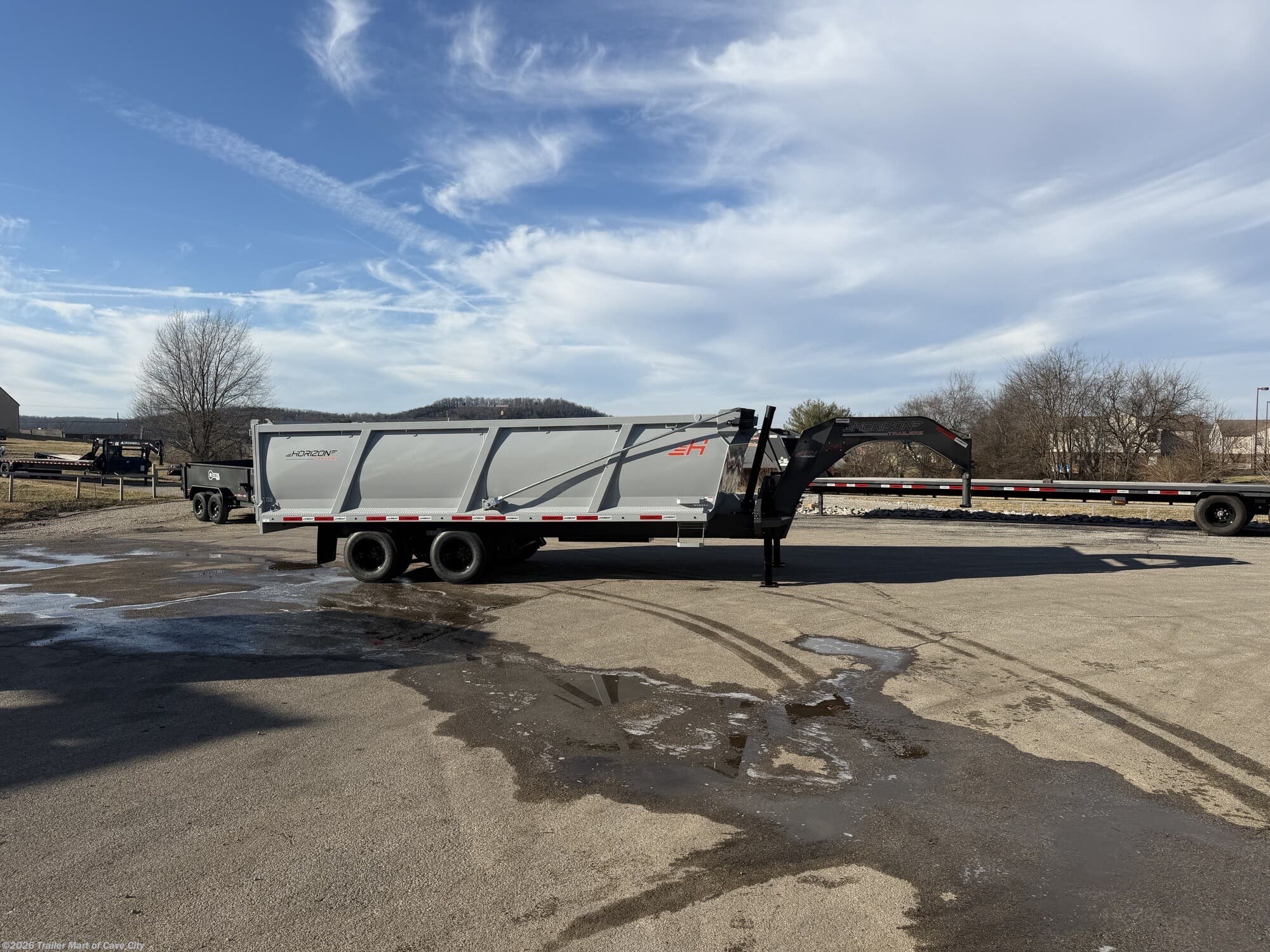 2026 Horizon Trailers HZH 25K 96" GN Telescopic Dump Trailer