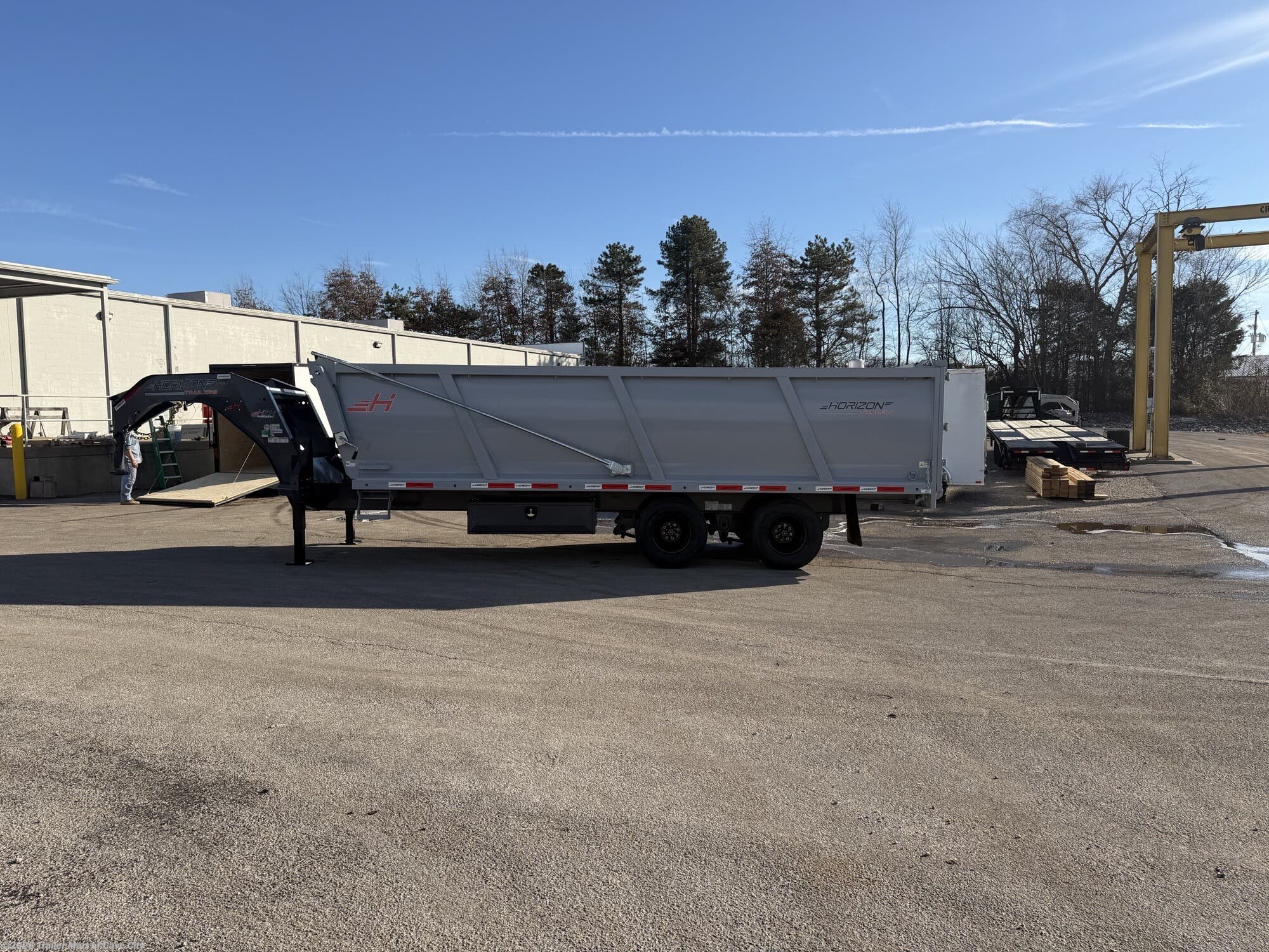 2026 HZH 25K 96" GN Telescopic Dump Trailer by Horizon Trailers from Trailer Mart of Cave City in Cave City, Kentucky