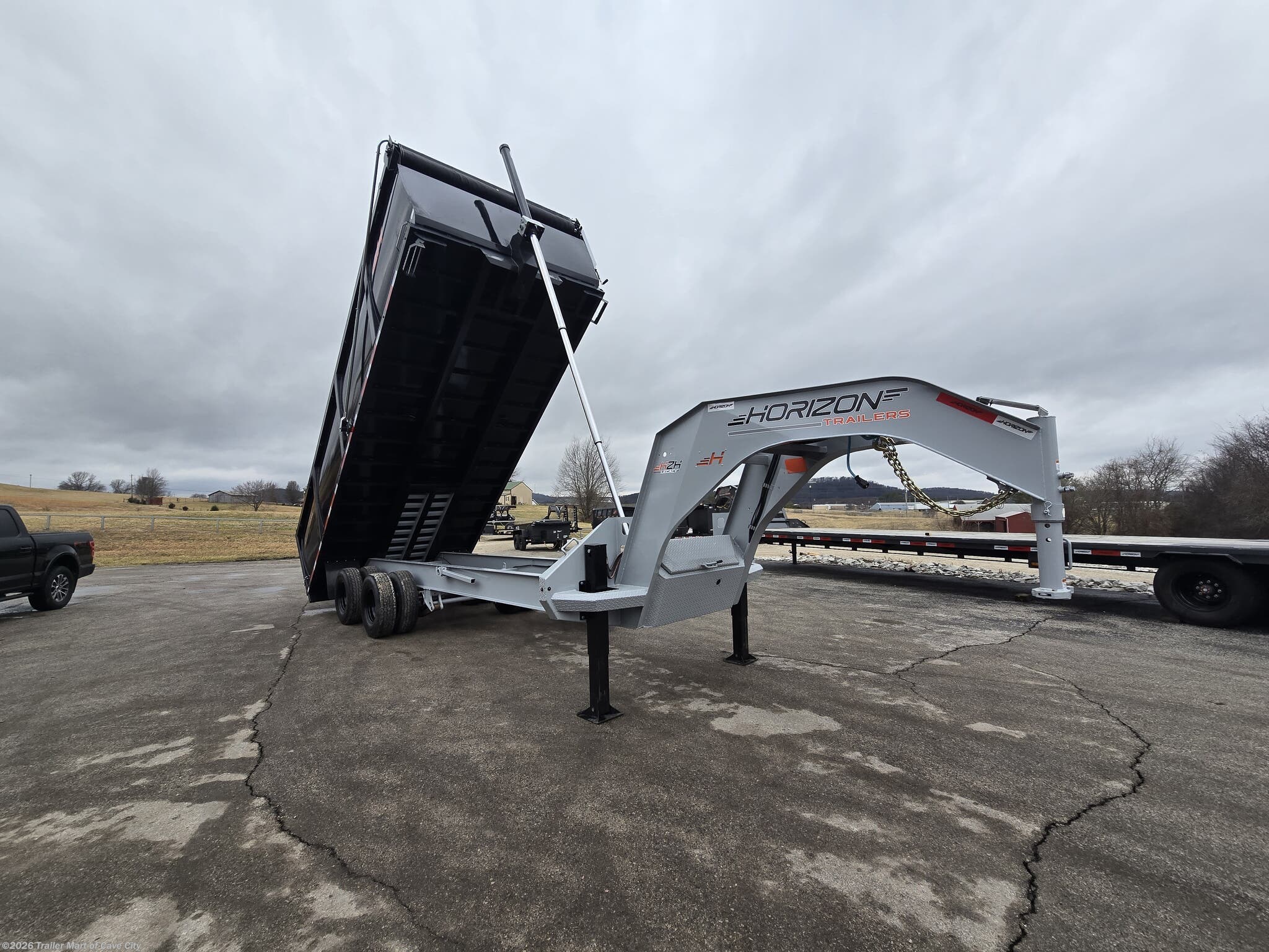 2026 Horizon Trailers HZH 25.9K 96" GN Telescopic Dump Trailer