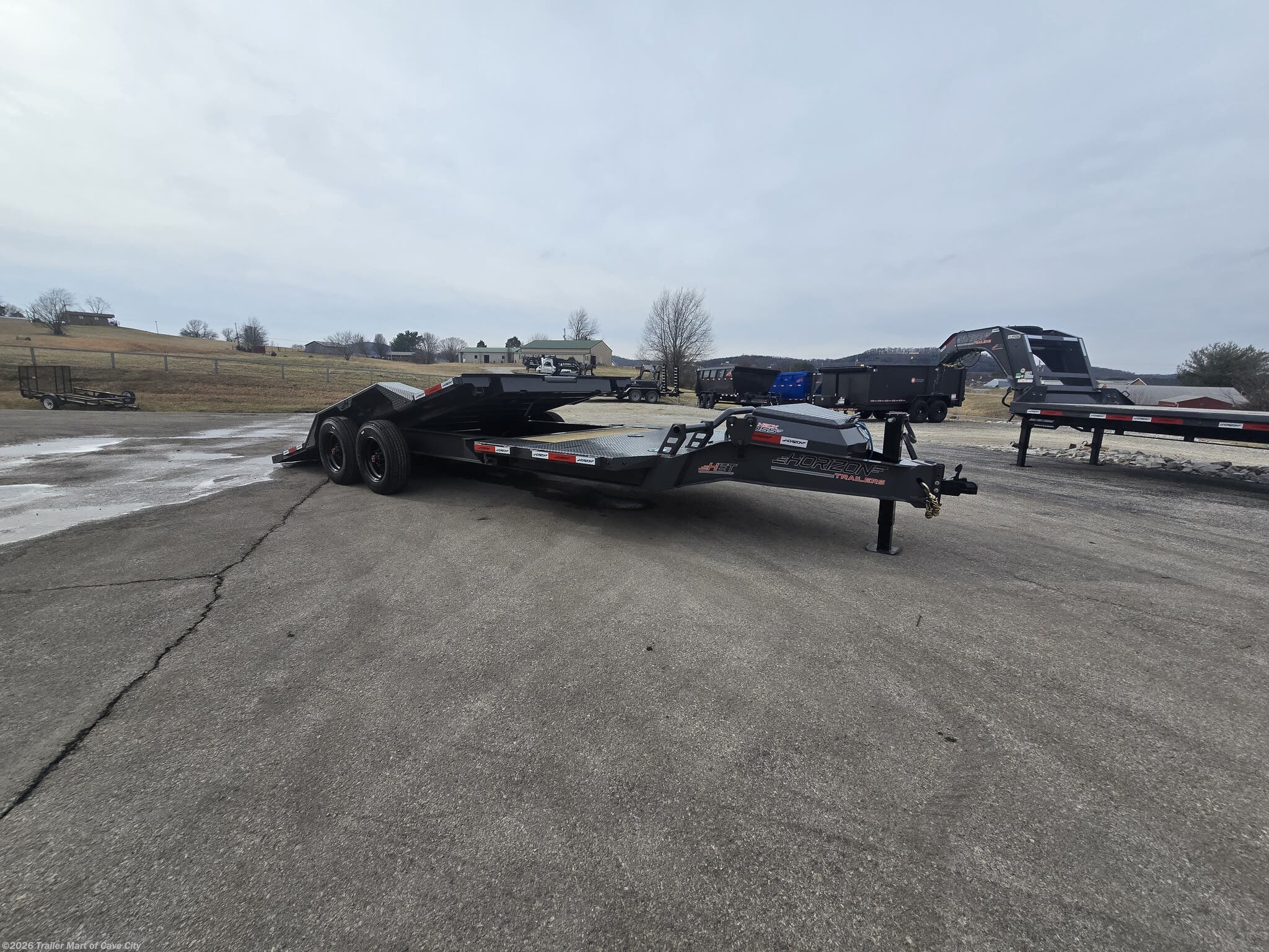 2026 Horizon Trailers HET 22' (16'+6') Gravity Tilt Deck Trailer