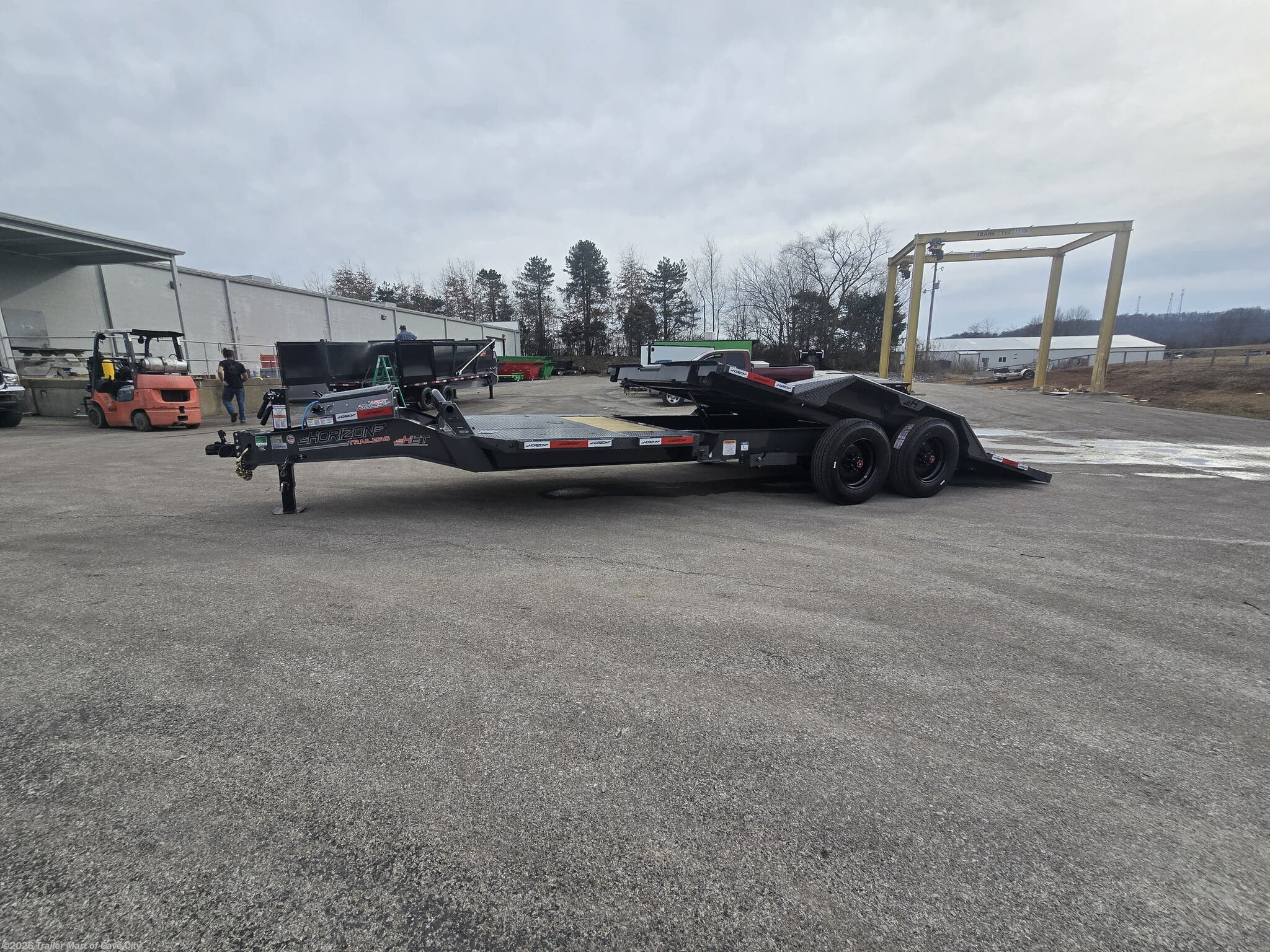 2026 Horizon Trailers HET 22' (16'+6') Gravity Tilt Deck Trailer
