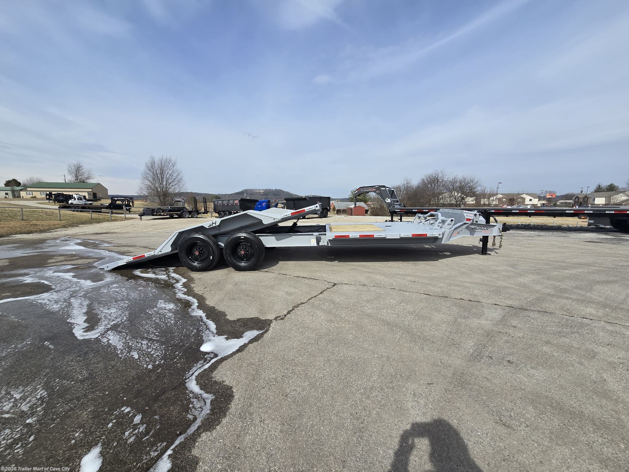 2026 Horizon Trailers HET 24' (16'+8') Gravity Tilt Deck Trailer