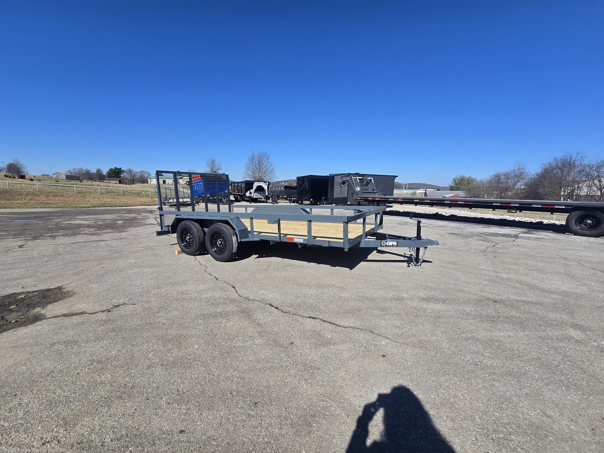 2026 GPS Trailers GTT 7' x 14' 7K Utility Trailer