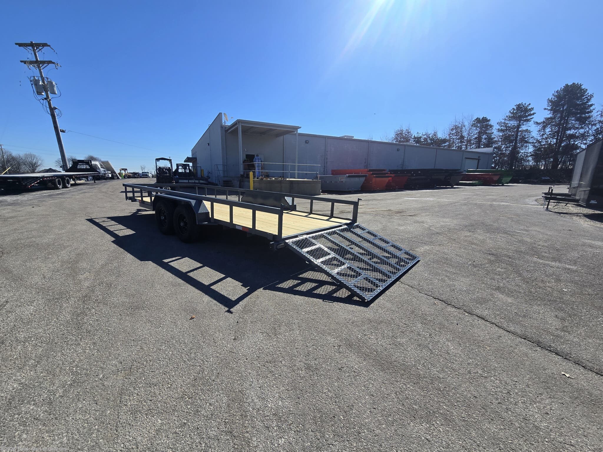 2026 GPS Trailers GTT 7' x 20' 10K Utility Trailer