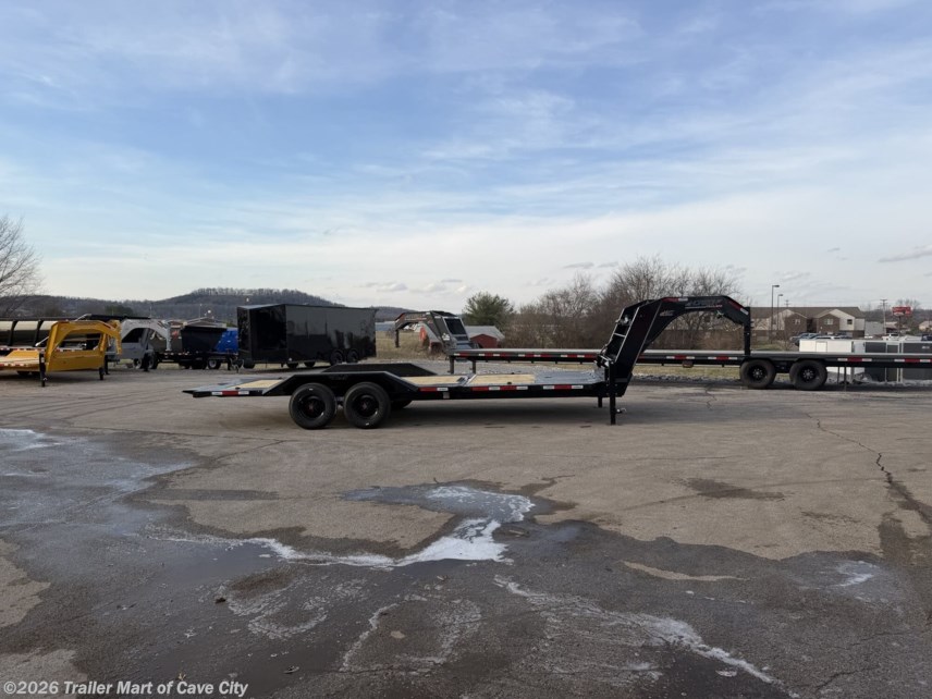 New 2026 Horizon Trailers HET 24' (16'+8') GN Gravity Tilt Deck Trailer available in Cave City, Kentucky