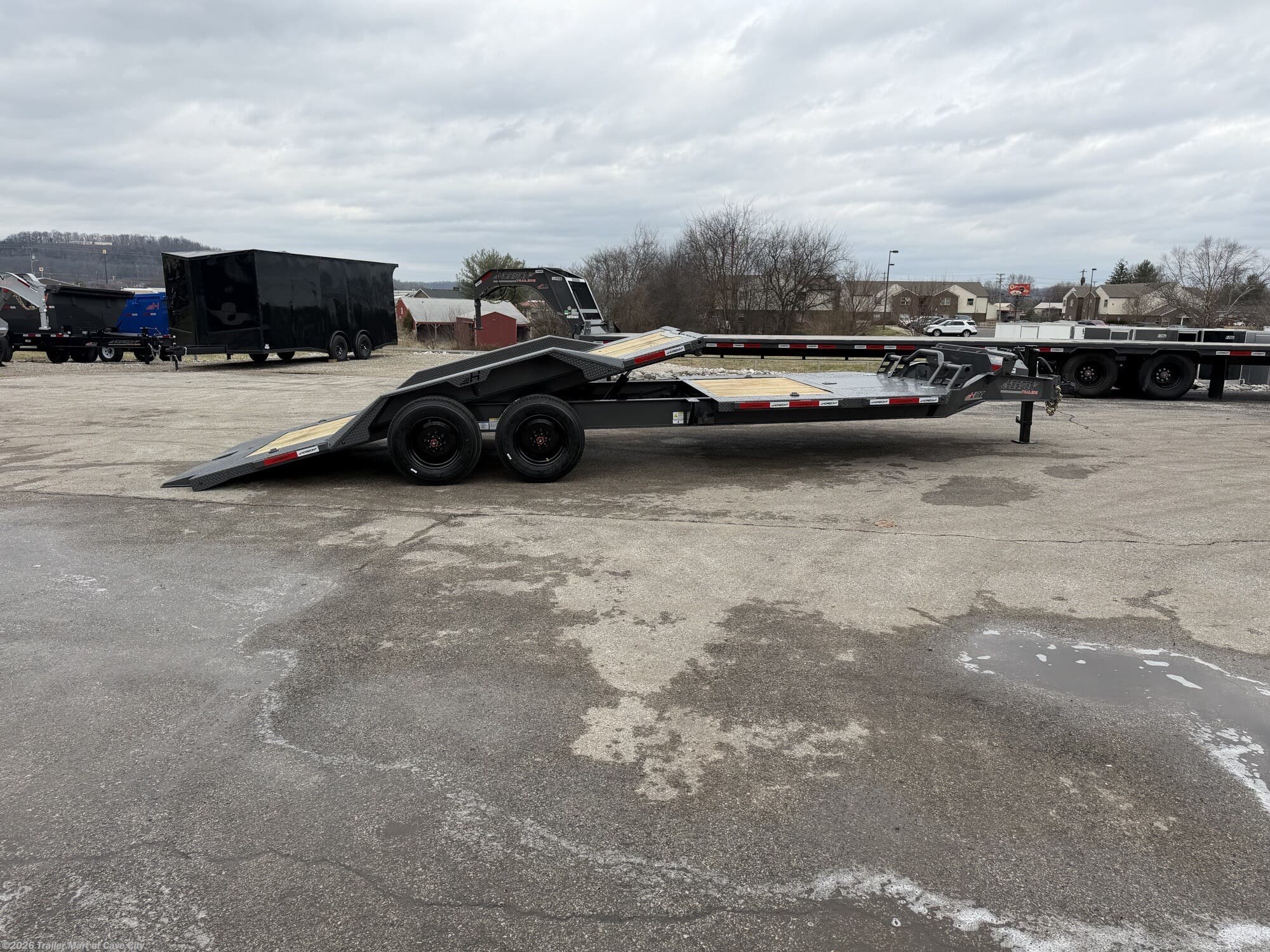 2026 Horizon Trailers HET 24' (16'+8') Gravity Tilt Deck Trailer