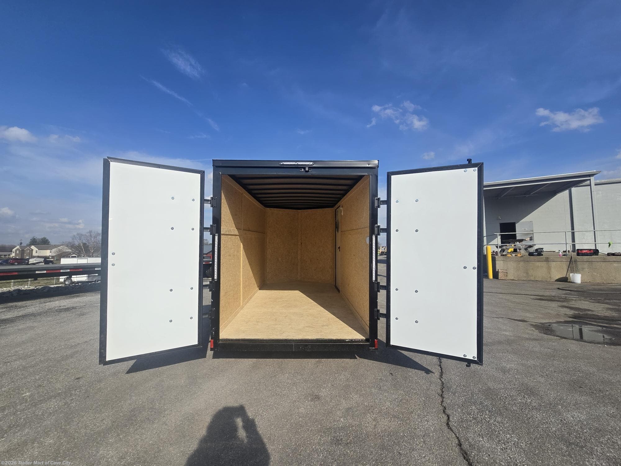 2026 Spartan Trailers 6'x12'SA (Blackout Package) Enclosed Cargo Trailer
