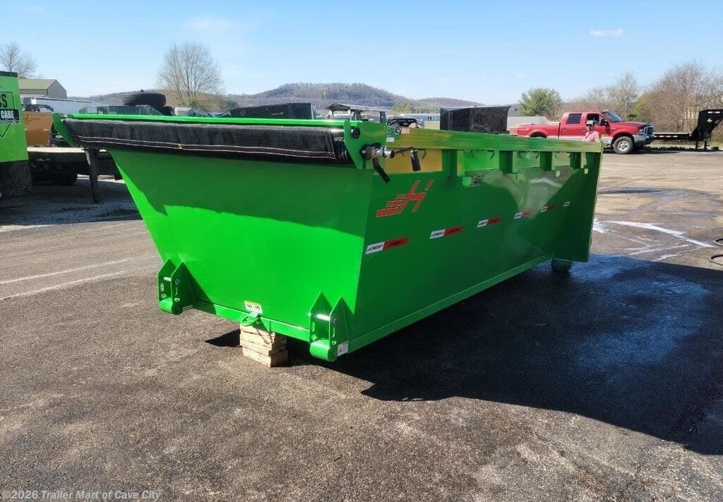 2026 Horizon Trailers EDZ 14'x60"x4' Roll-Off Dumpster