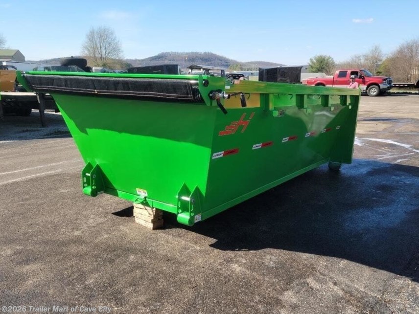 New 2026 Horizon Trailers EDZ 14'x60"x4' Roll-Off Dumpster available in Cave City, Kentucky