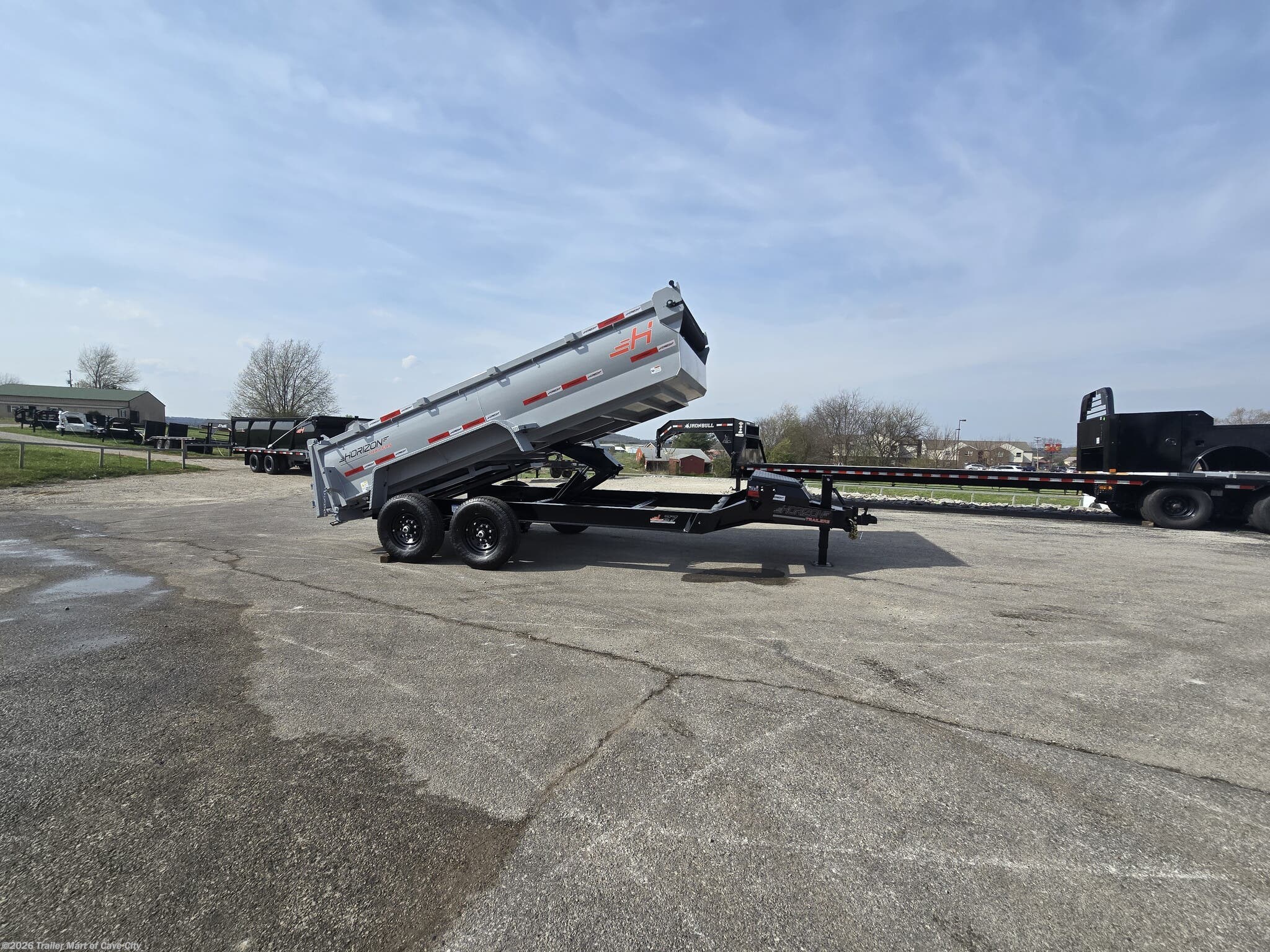 2026 Horizon Trailers LZ7 7'x14' 7k Dump Trailer