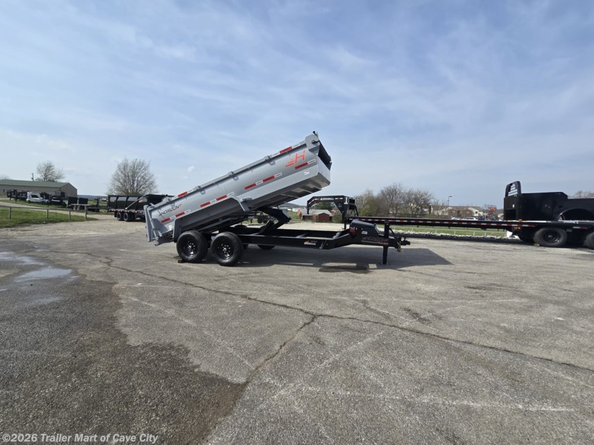 New 2026 Horizon Trailers LZ7 7'x14' 7k Dump Trailer available in Cave City, Kentucky