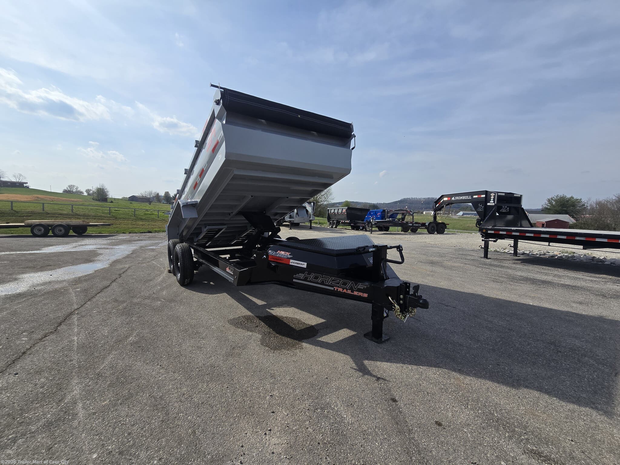New 2026 Horizon Trailers LZ7 7'x14' 7k Dump Trailer available in Cave City, Kentucky