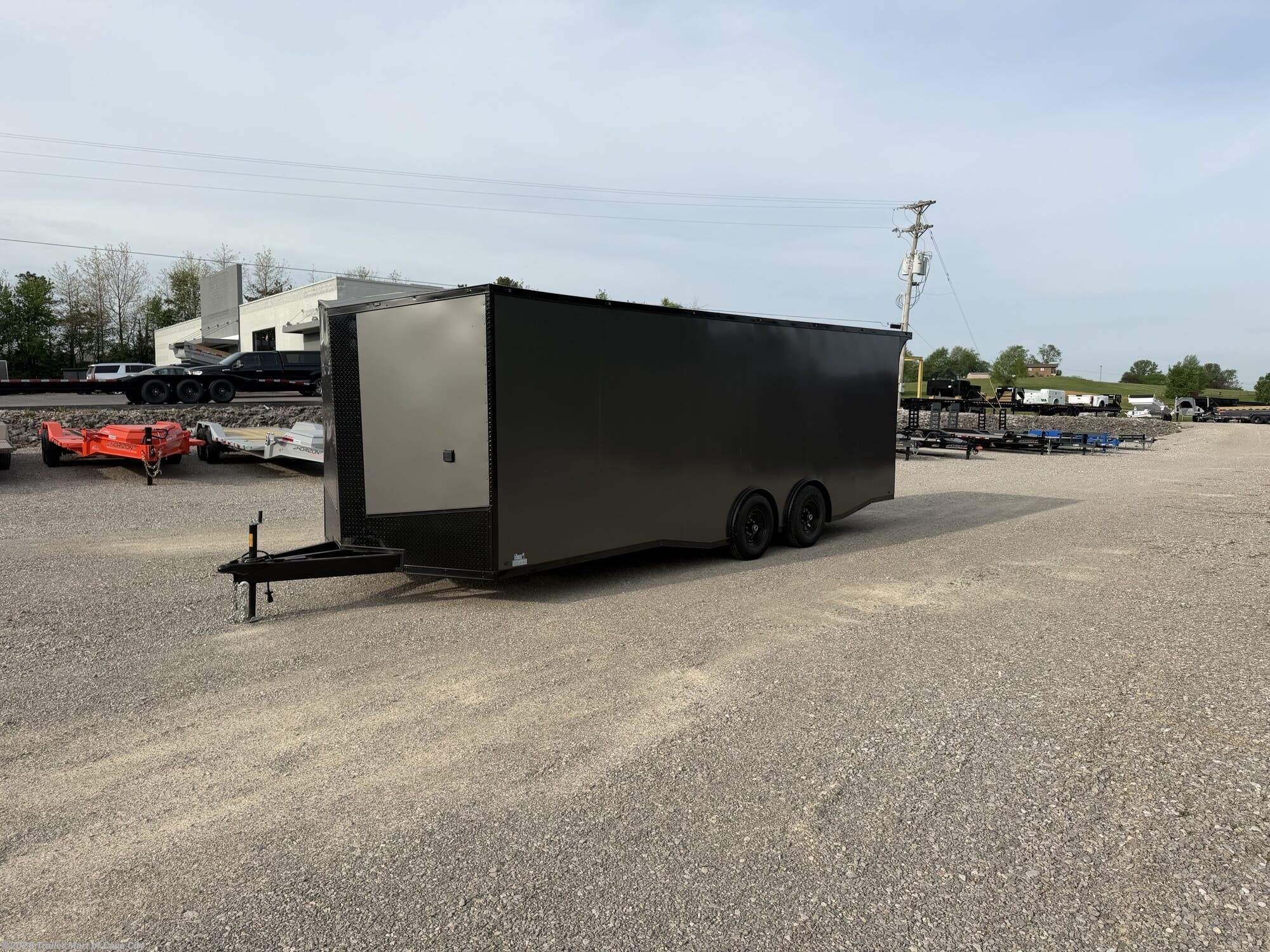 2026 Steel Pines Cargo 8.5'x24'TA3 (Blackout Package) Enclosed Car Hauler