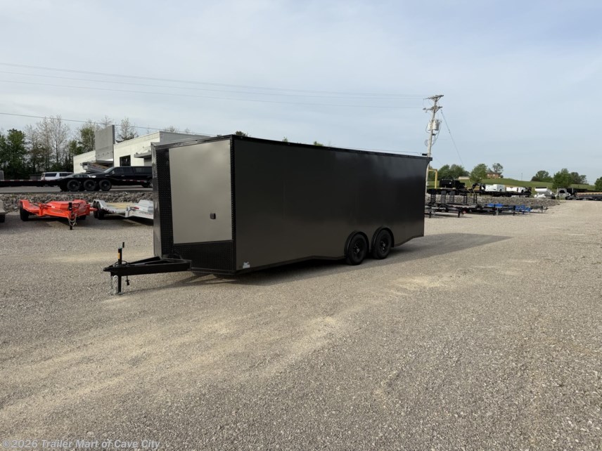 New 2026 Steel Pines Cargo 8.5'x24'TA3 (Blackout Package) Enclosed Car Hauler available in Cave City, Kentucky