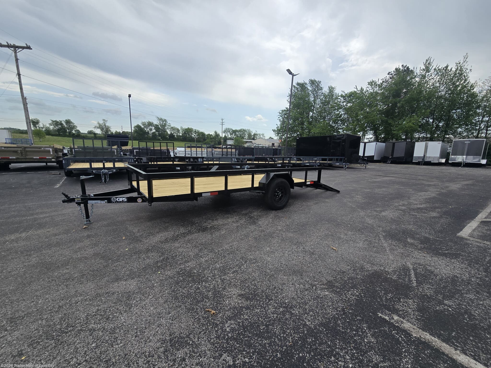 2026 GPS Trailers GT 6' x 14' Utility Trailer - New Utility Trailer for sale by Trailer Mart of Cave City in Cave City, Kentucky