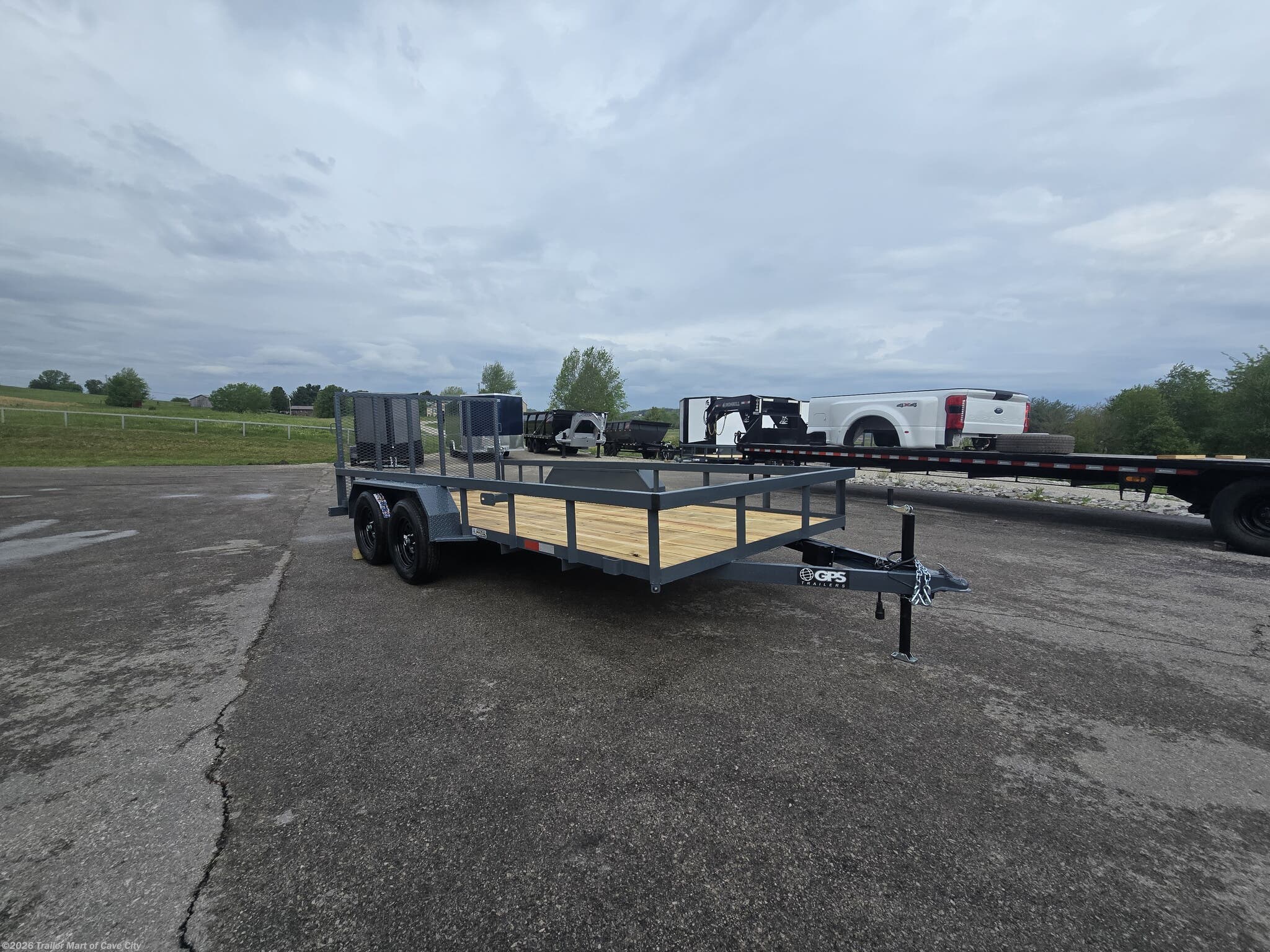 2026 GPS Trailers GTT 7' x 16' 7K Utility Trailer
