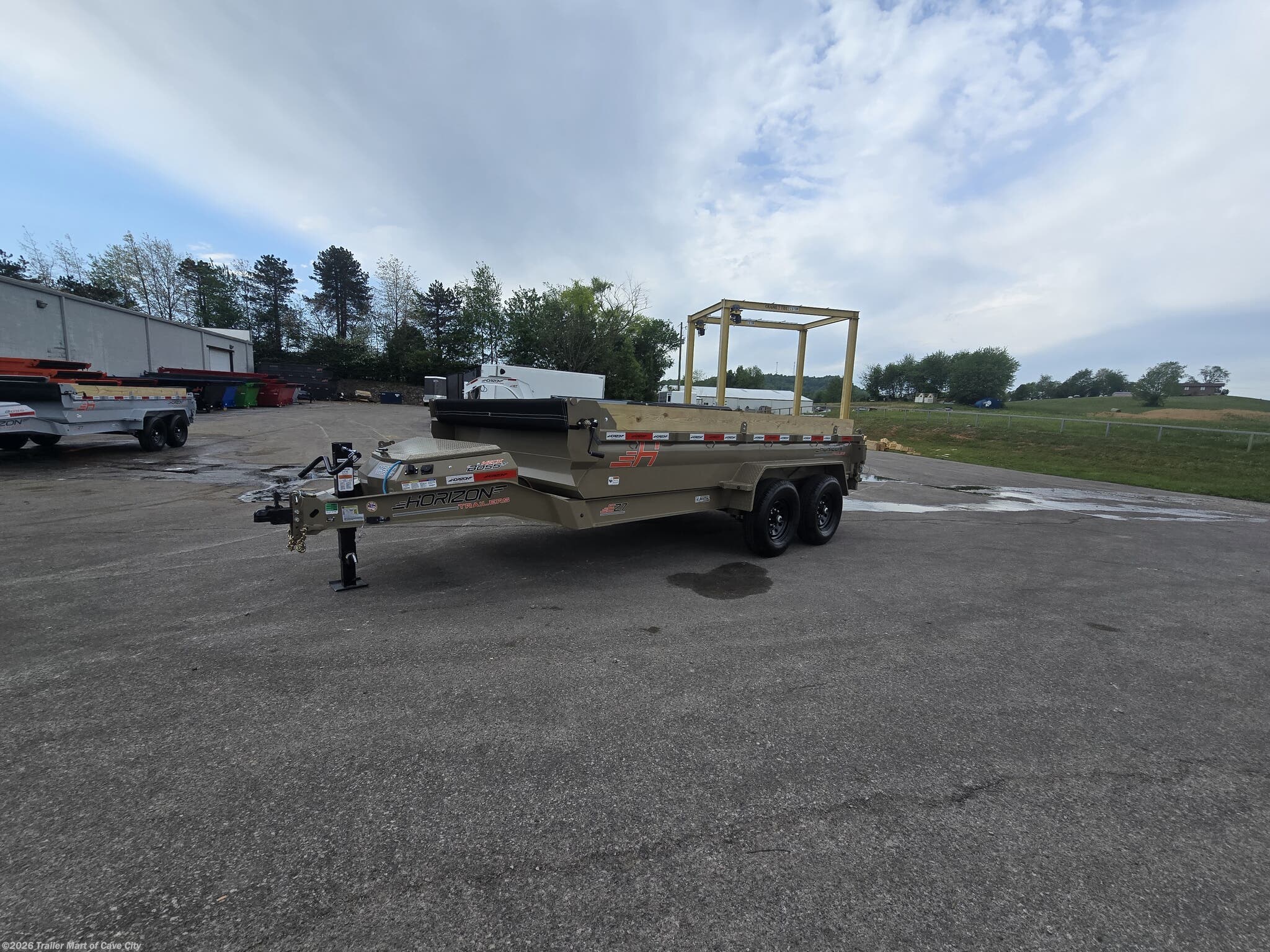 New 2026 Horizon Trailers EZ7 7'x14' 7k Dump Trailer available in Cave City, Kentucky