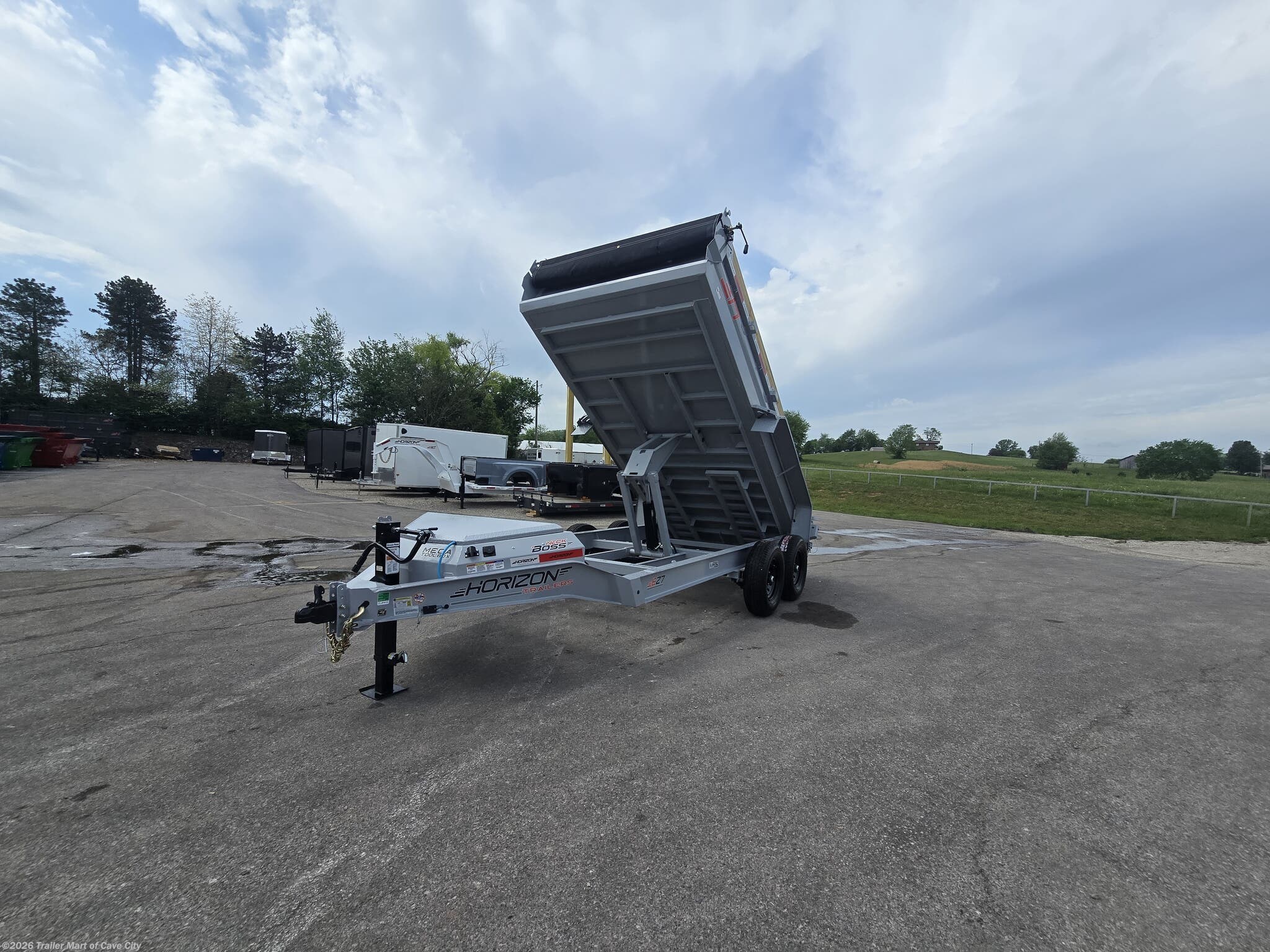 2026 EZ7 7'x14' 7k Dump Trailer by Horizon Trailers from Trailer Mart of Cave City in Cave City, Kentucky