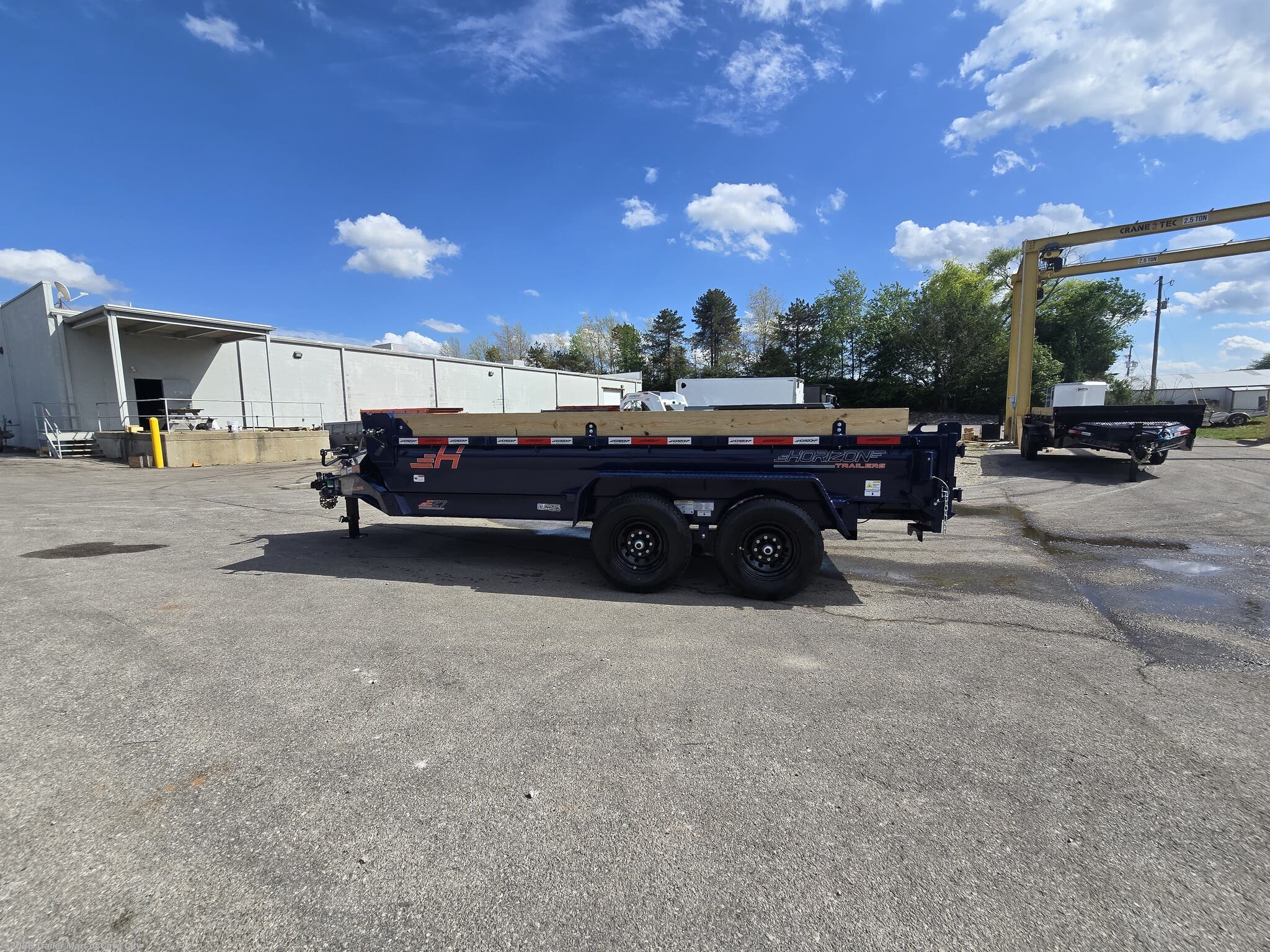 2026 Horizon Trailers EZ7 7'x14' 7k Dump Trailer - New Dump Trailer for sale by Trailer Mart of Cave City in Cave City, Kentucky