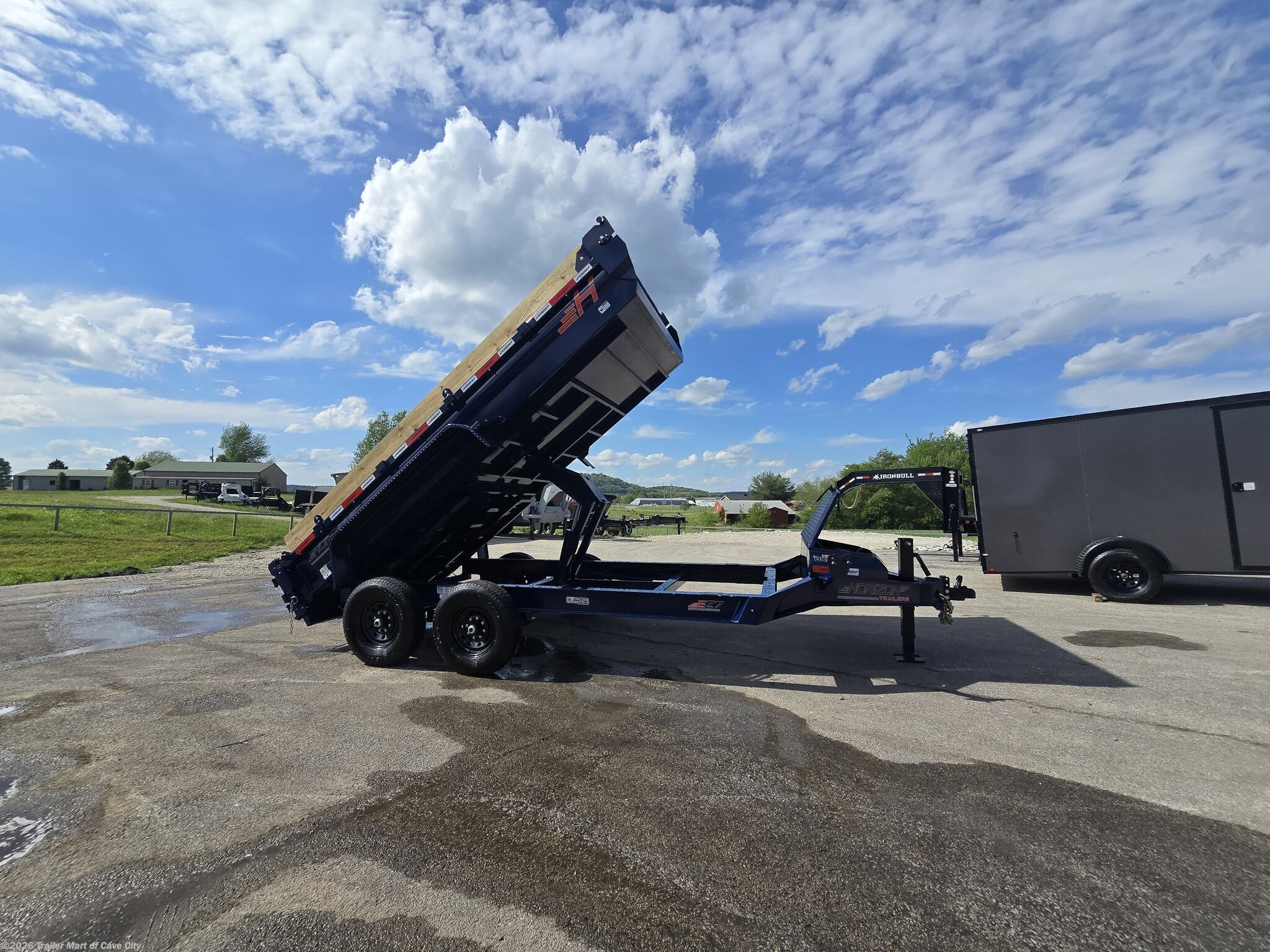 2026 EZ7 7'x14' 7k Dump Trailer by Horizon Trailers from Trailer Mart of Cave City in Cave City, Kentucky