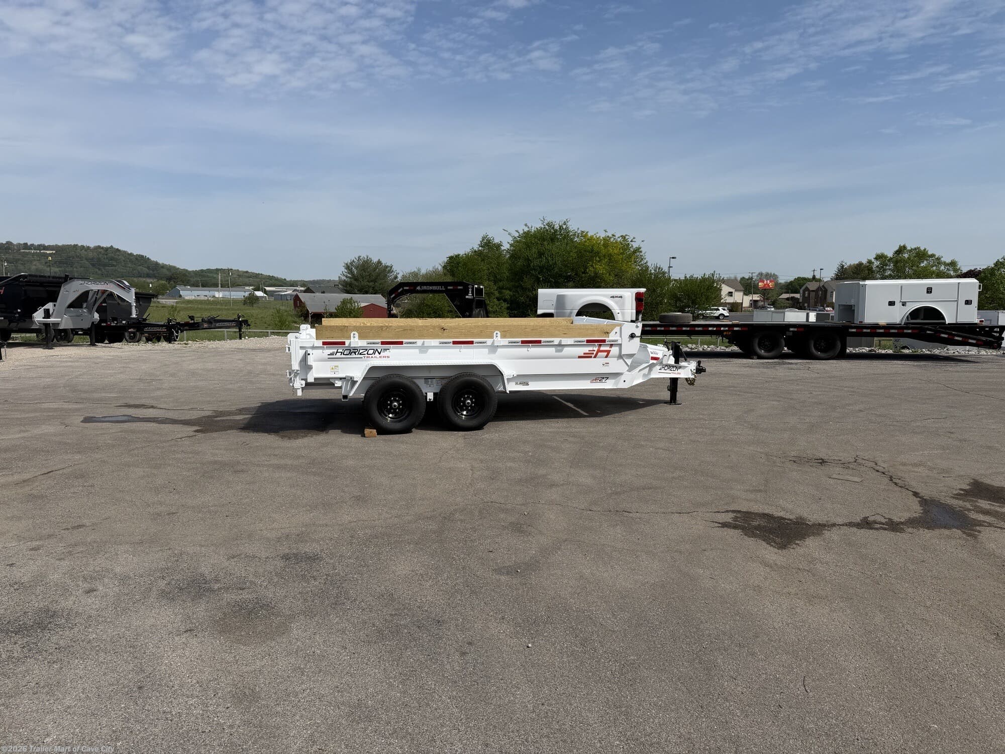 2026 EZ7 7'x14' 7k Dump Trailer by Horizon Trailers from Trailer Mart of Cave City in Cave City, Kentucky