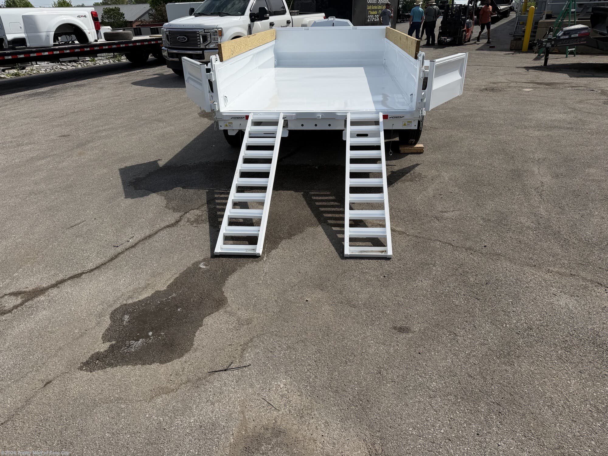 New 2026 Horizon Trailers EZ7 7'x14' 7k Dump Trailer available in Cave City, Kentucky