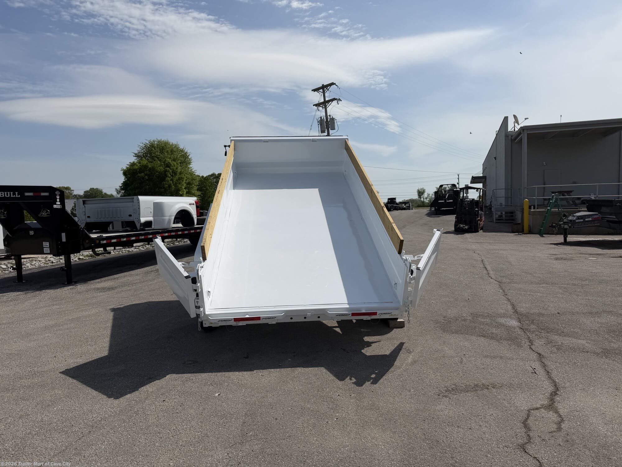2026 Horizon Trailers EZ7 7'x14' 7k Dump Trailer