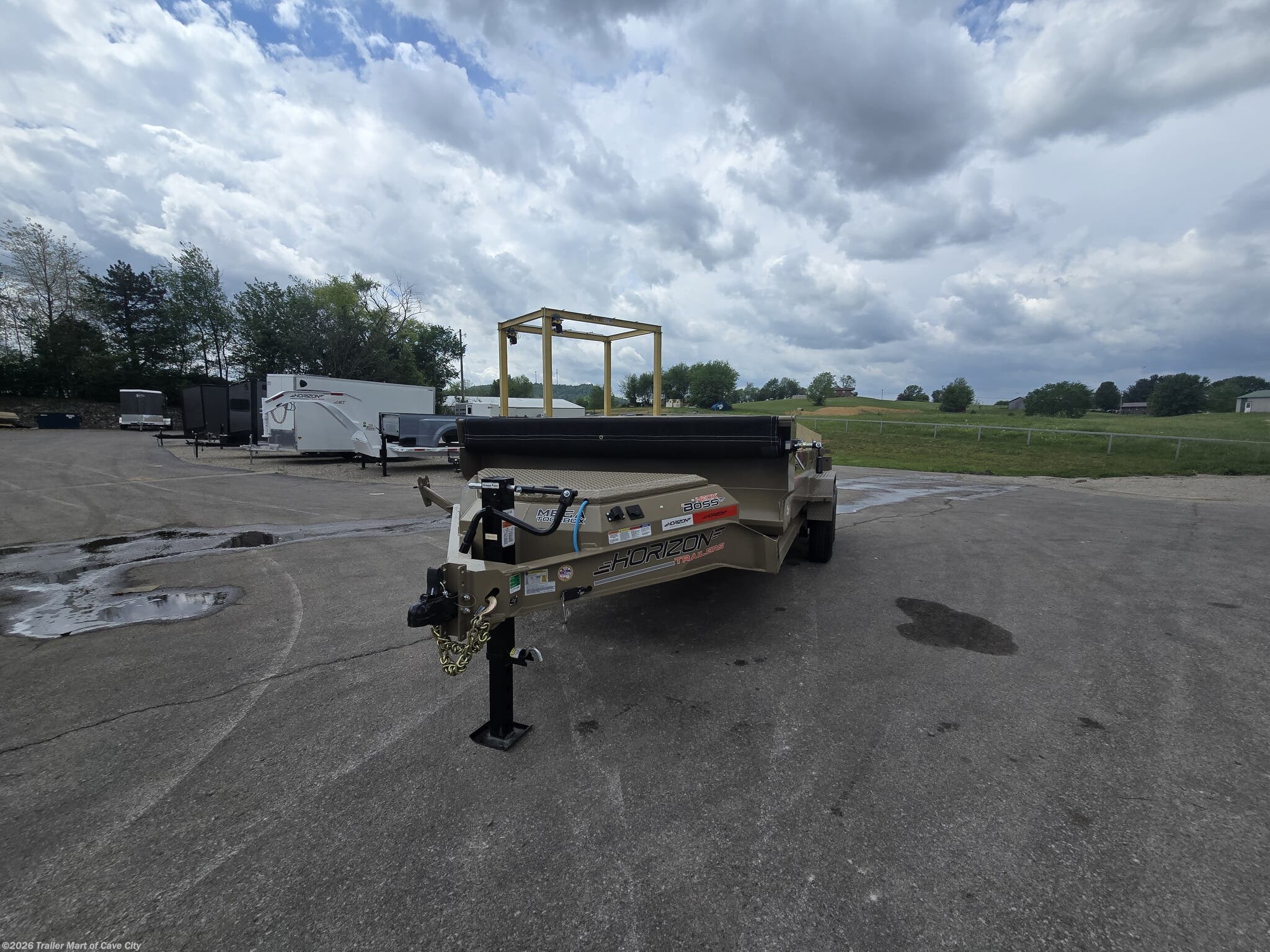 2026 Horizon Trailers EZ7 7'x16' 7k Dump Trailer - New Dump Trailer for sale by Trailer Mart of Cave City in Cave City, Kentucky