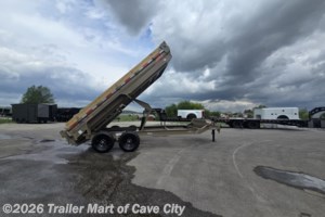 2026 Horizon Trailers EZ7 7'x16' 7k Dump Trailer