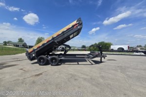 2026 Horizon Trailers EZ7 7'x16' 7k Dump Trailer